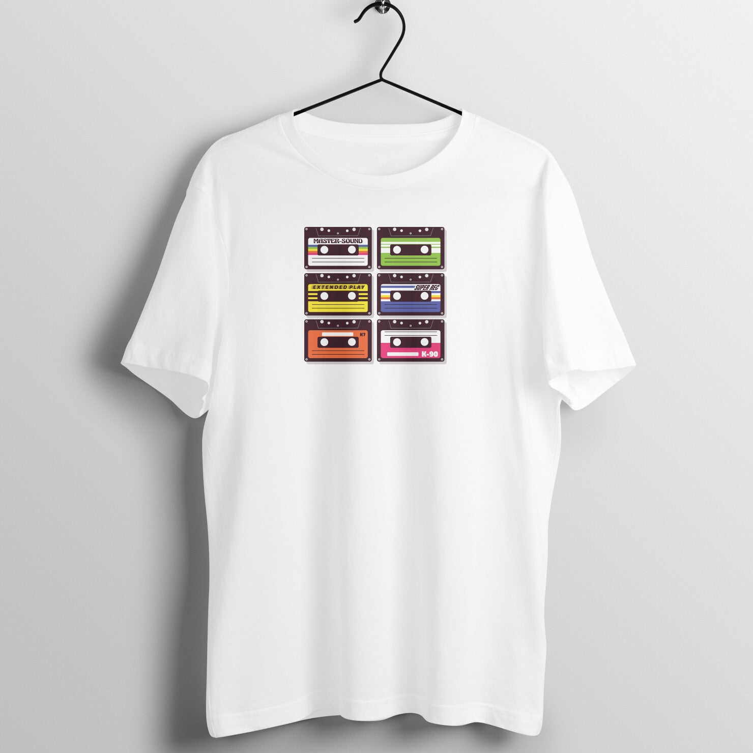 Retro Cassette Tee: Spin Back to the '80s in Style!