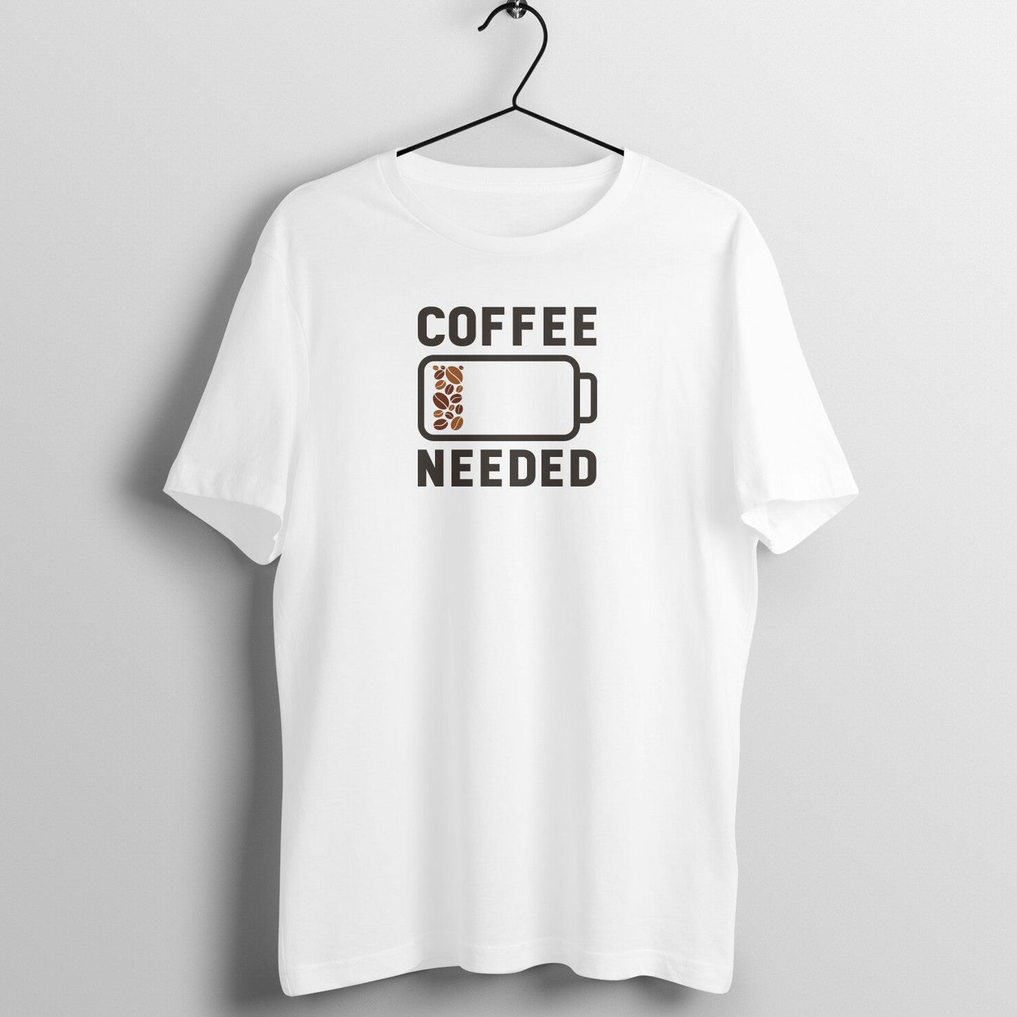 "Coffee Needed" Unisex Tee: A Daily Dose of Humor & Comfort - Main Product Image