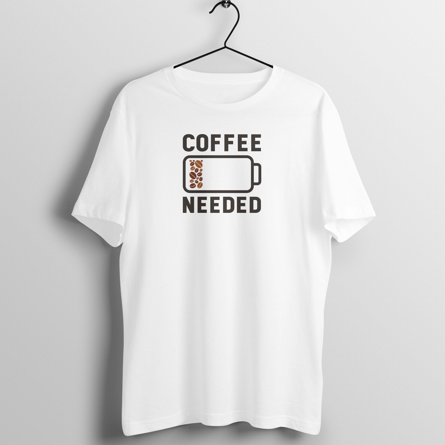 "Coffee Needed" Unisex Tee: A Daily Dose of Humor & Comfort - Main Product Image