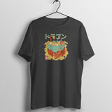 Dragon Ramen Delight: Unisex Cotton Tee for Noodle & Myth Lovers!