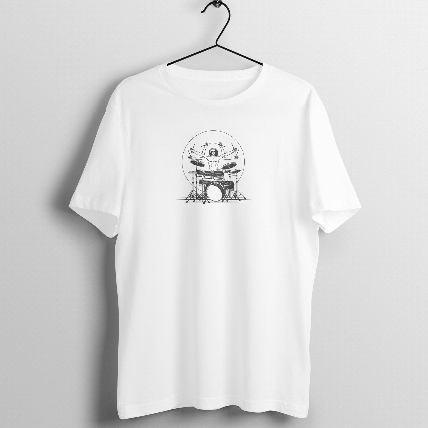 Beat It! Unisex Drummer Tee - 100% Cotton & Eco-Friendly Inks