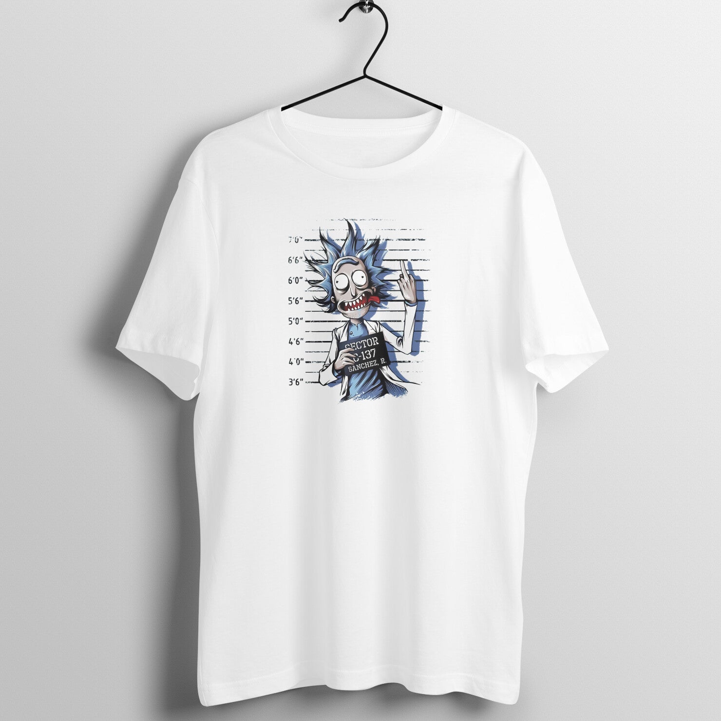 'Rick-tastic Adventure' Tee – Unisex Rick and Morty-Inspired Cotton T-Shirt - Main Product Image