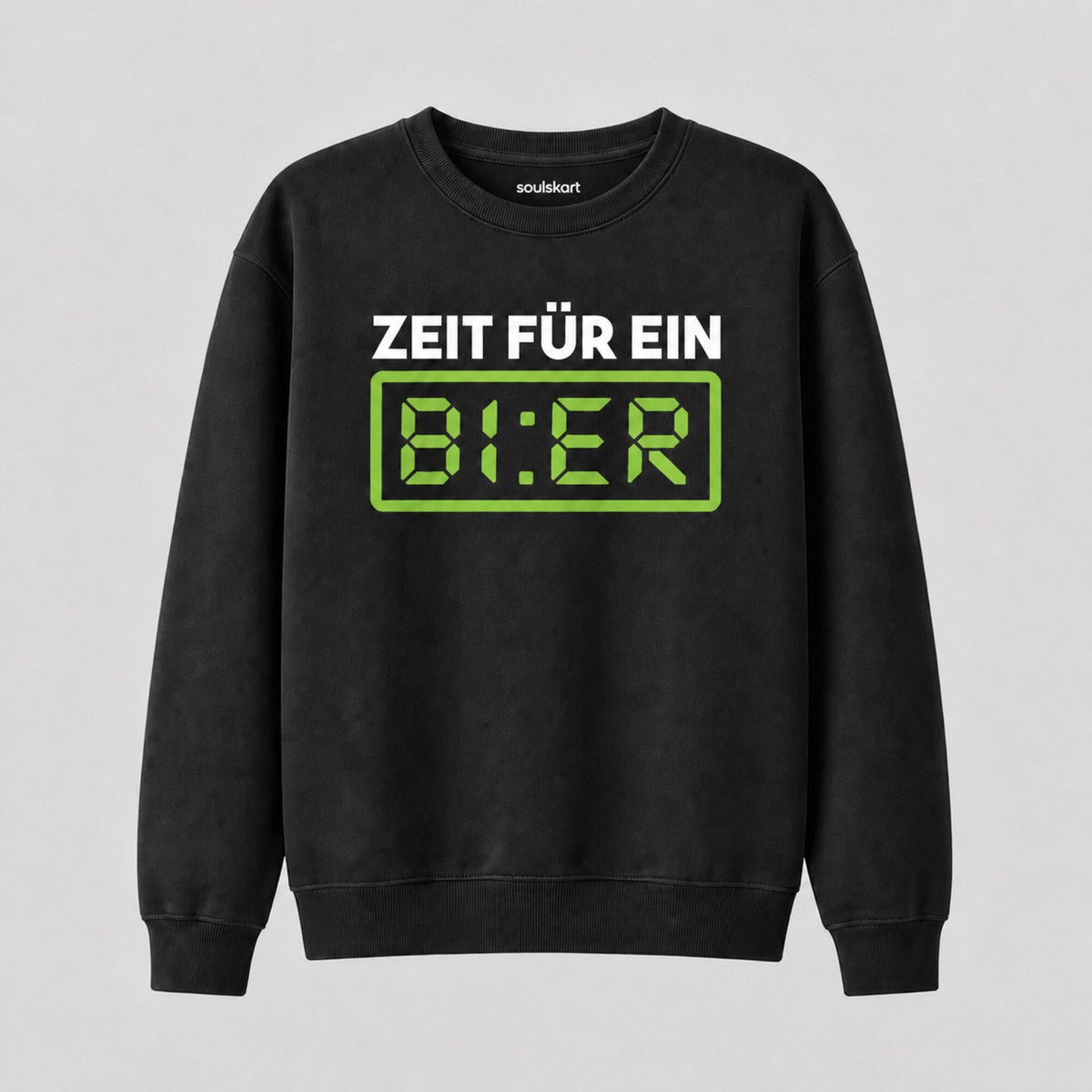 German Beer Time Unisex Premium Sweatshirt — front view