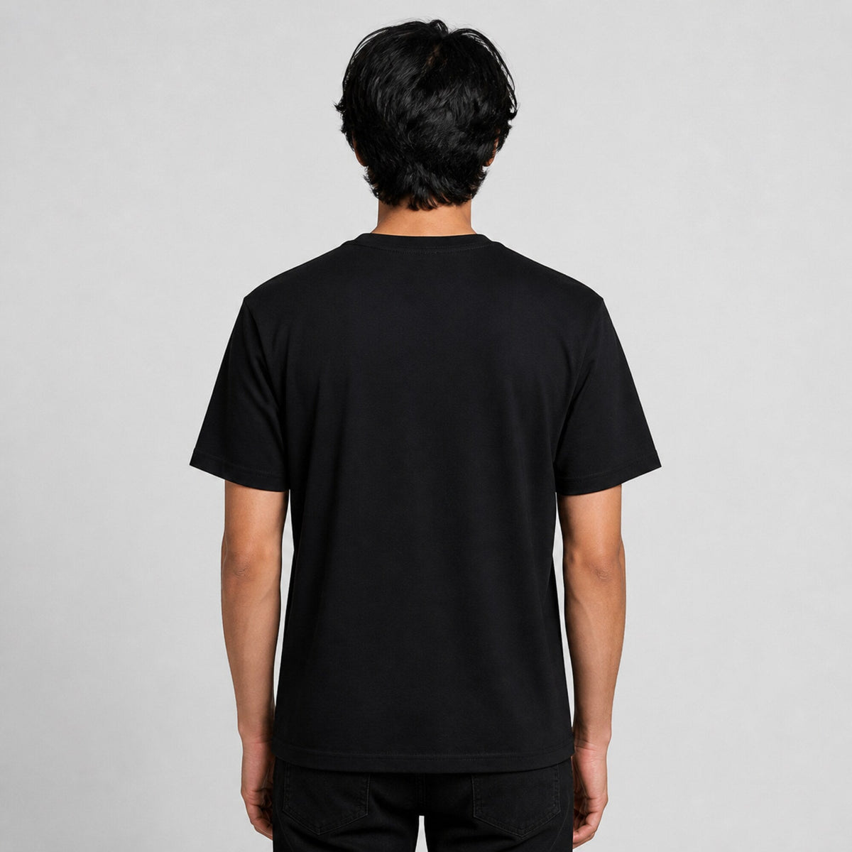 Giyu Tomioka Power-Print Tee — worn on model, back