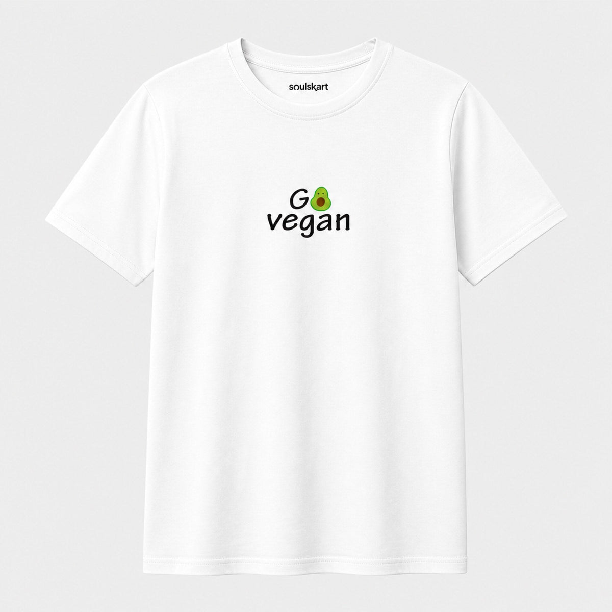 Go Vegan T-Shirt — front view