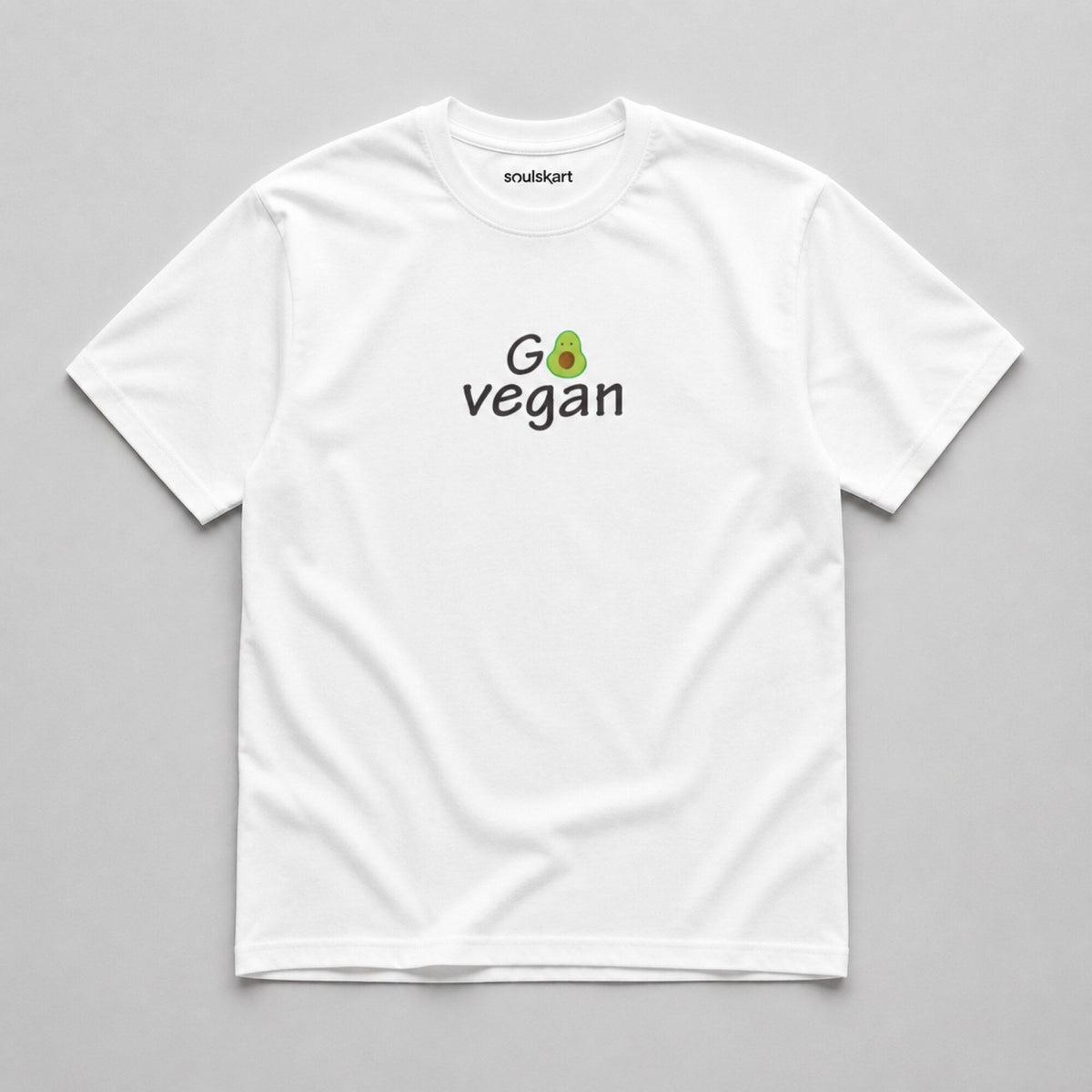 Go Vegan T-Shirt — on hanger