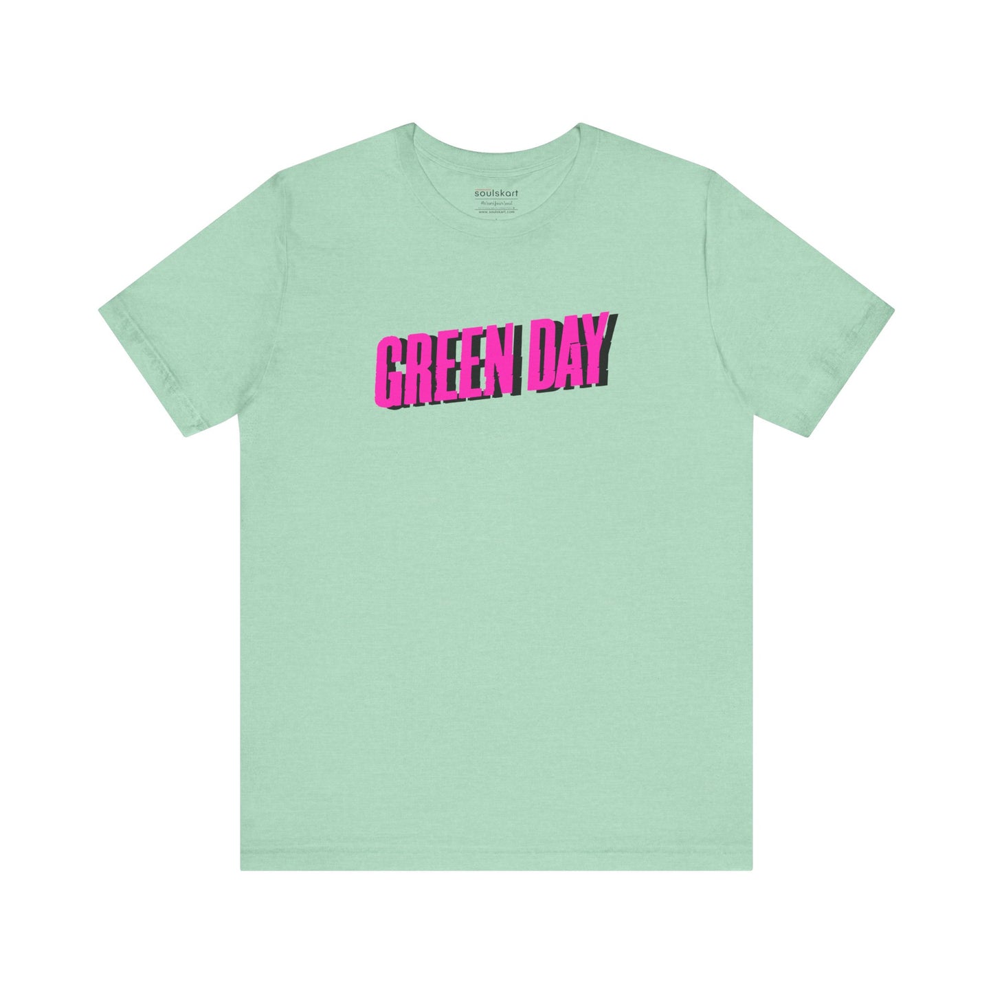 Green Day Band Tee — front view