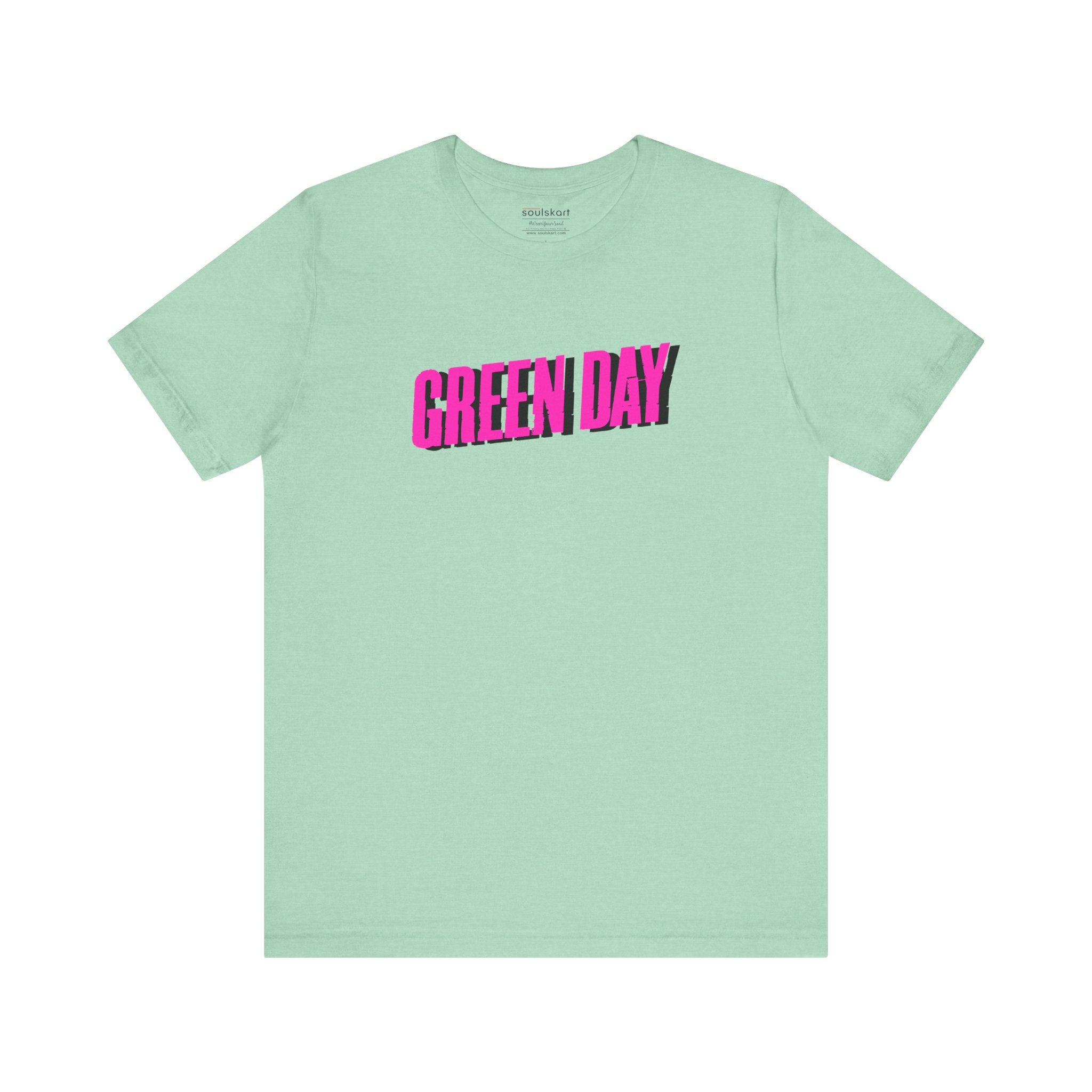 Green Day Band Tee — front view