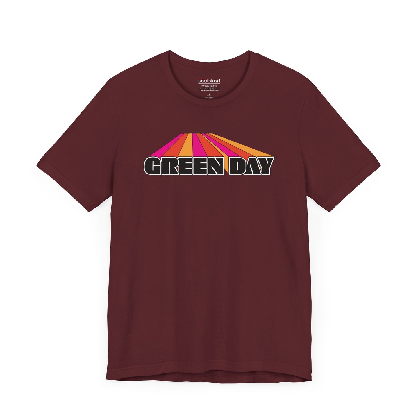 Green Day Fan Tee — side view