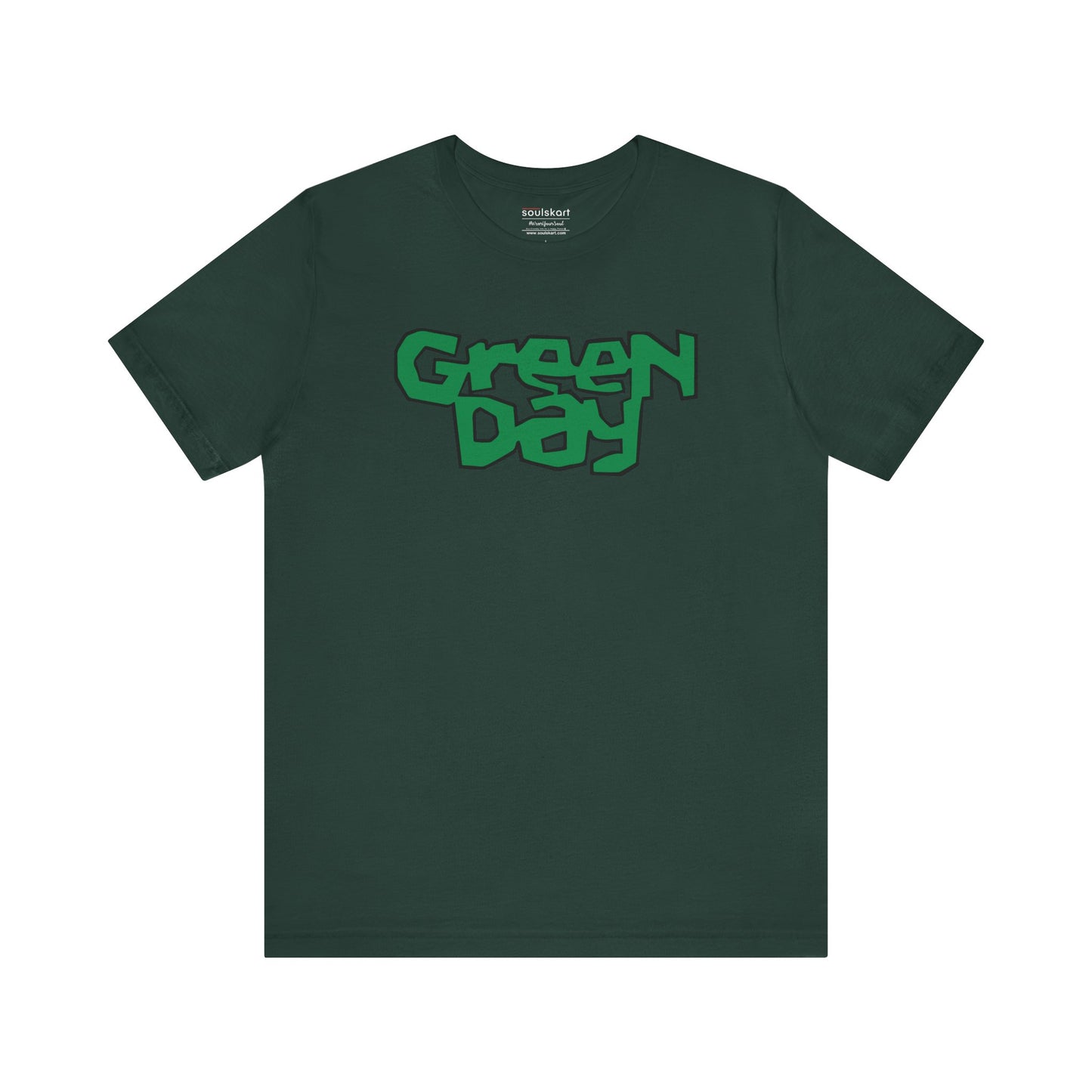 Green Day Fan Tee — front view