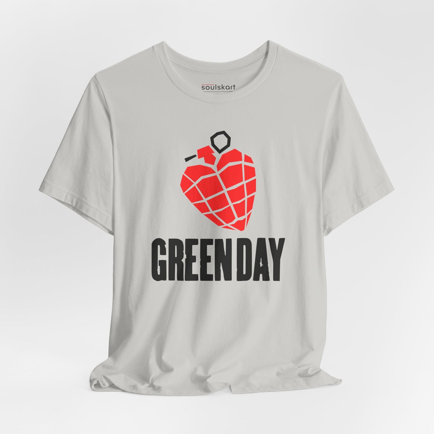 Green Day Grenade Heart Tee — Light Blue — product photo 10