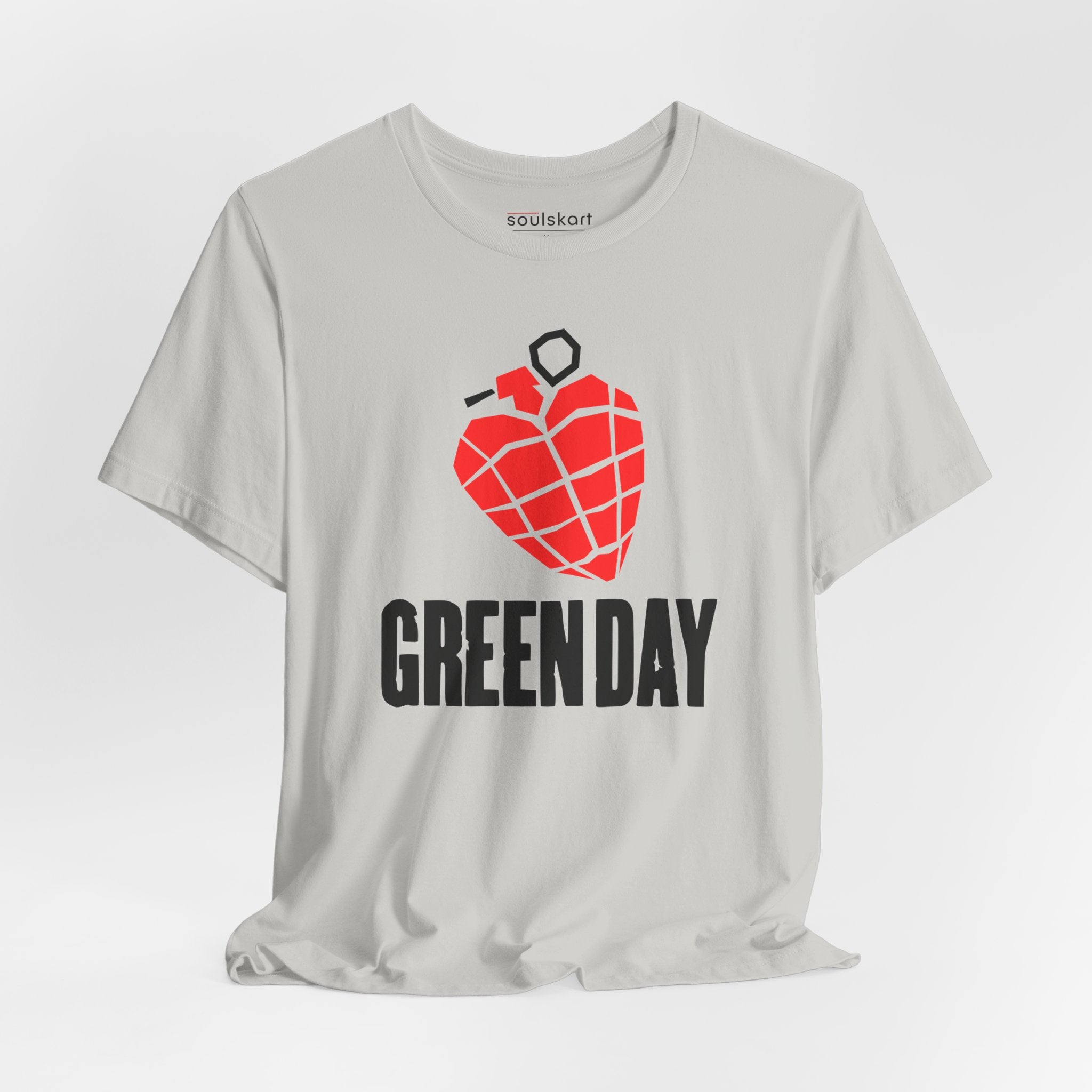 Green Day Grenade Heart Tee — Light Blue — product photo 10