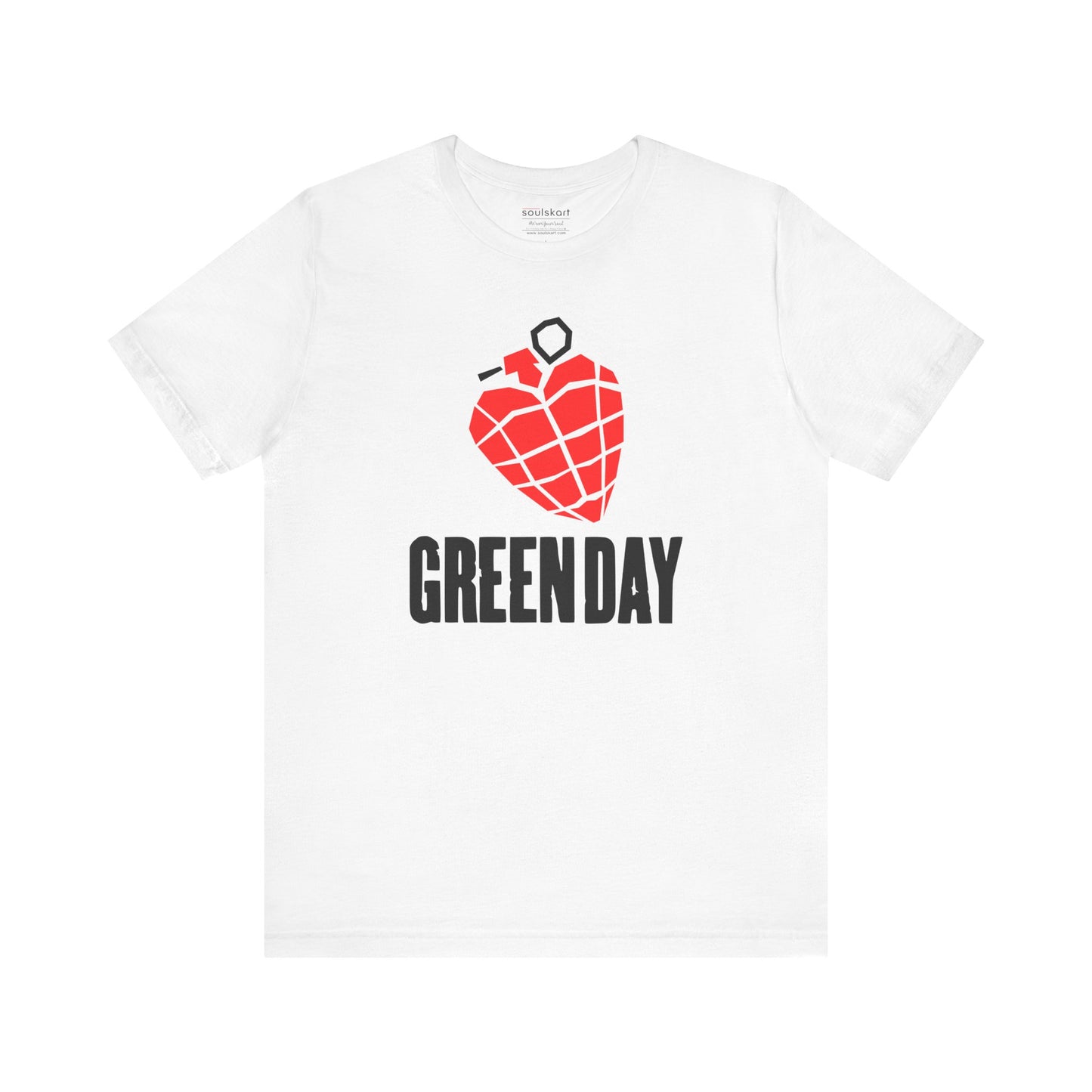 Green Day Grenade Heart Tee — Light Blue — product photo 11