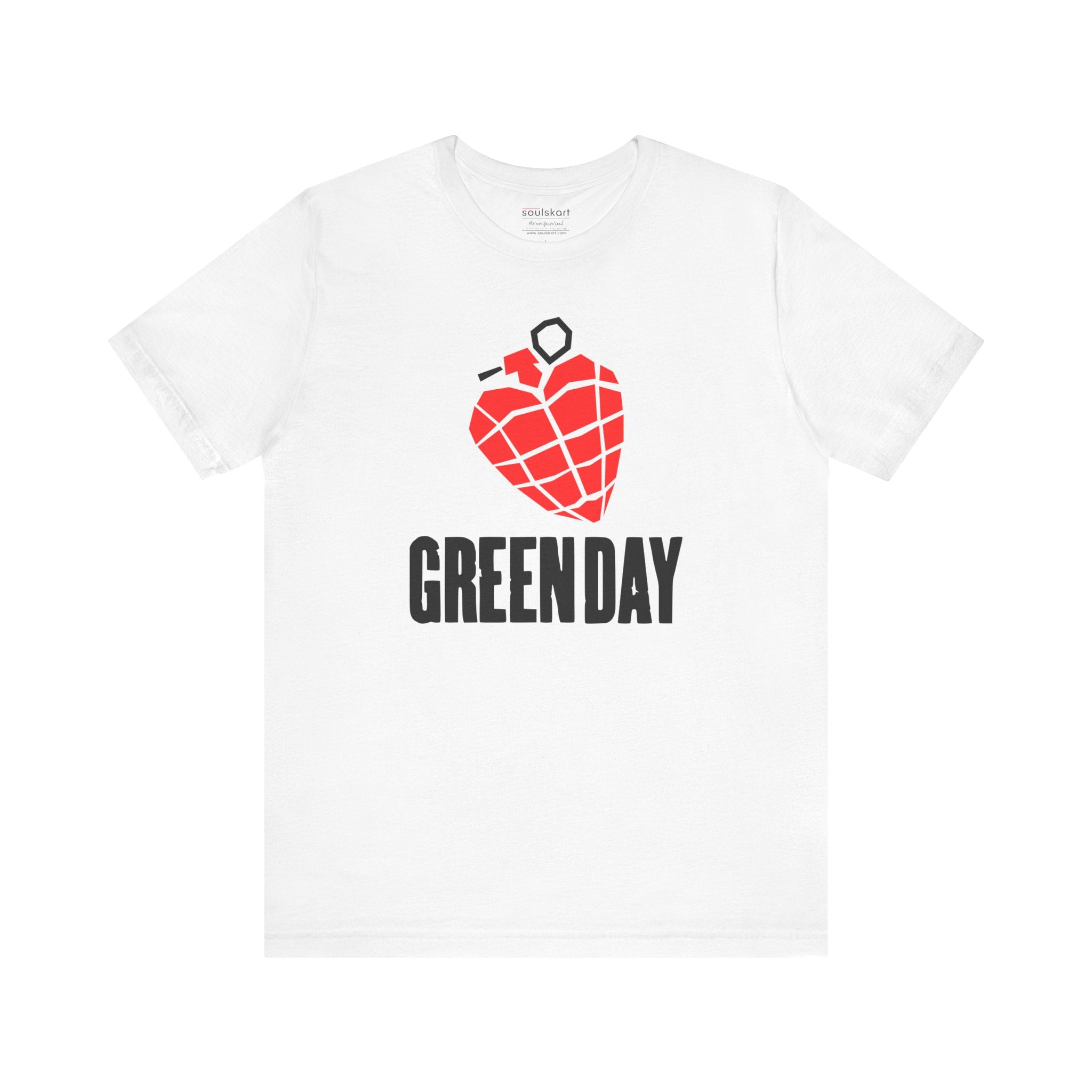 Green Day Grenade Heart Tee — Light Blue — product photo 11