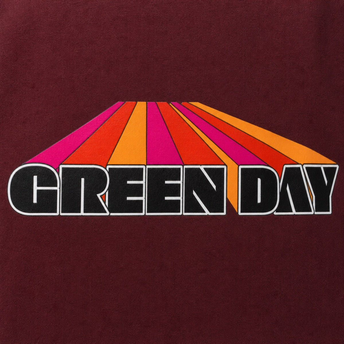 Green Day Inspired Unisex Tee — print detail close-up