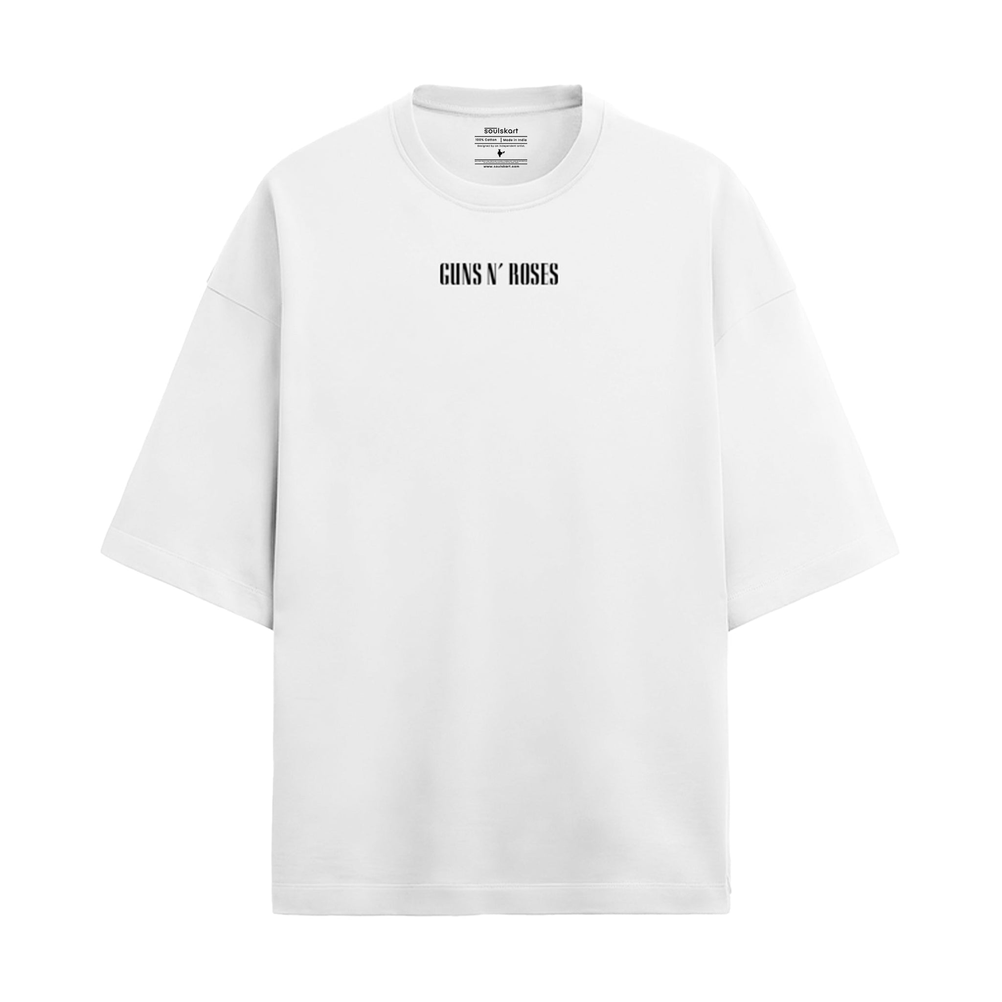 Guns N' Roses Slouch Oversized T-Shirt - Front View