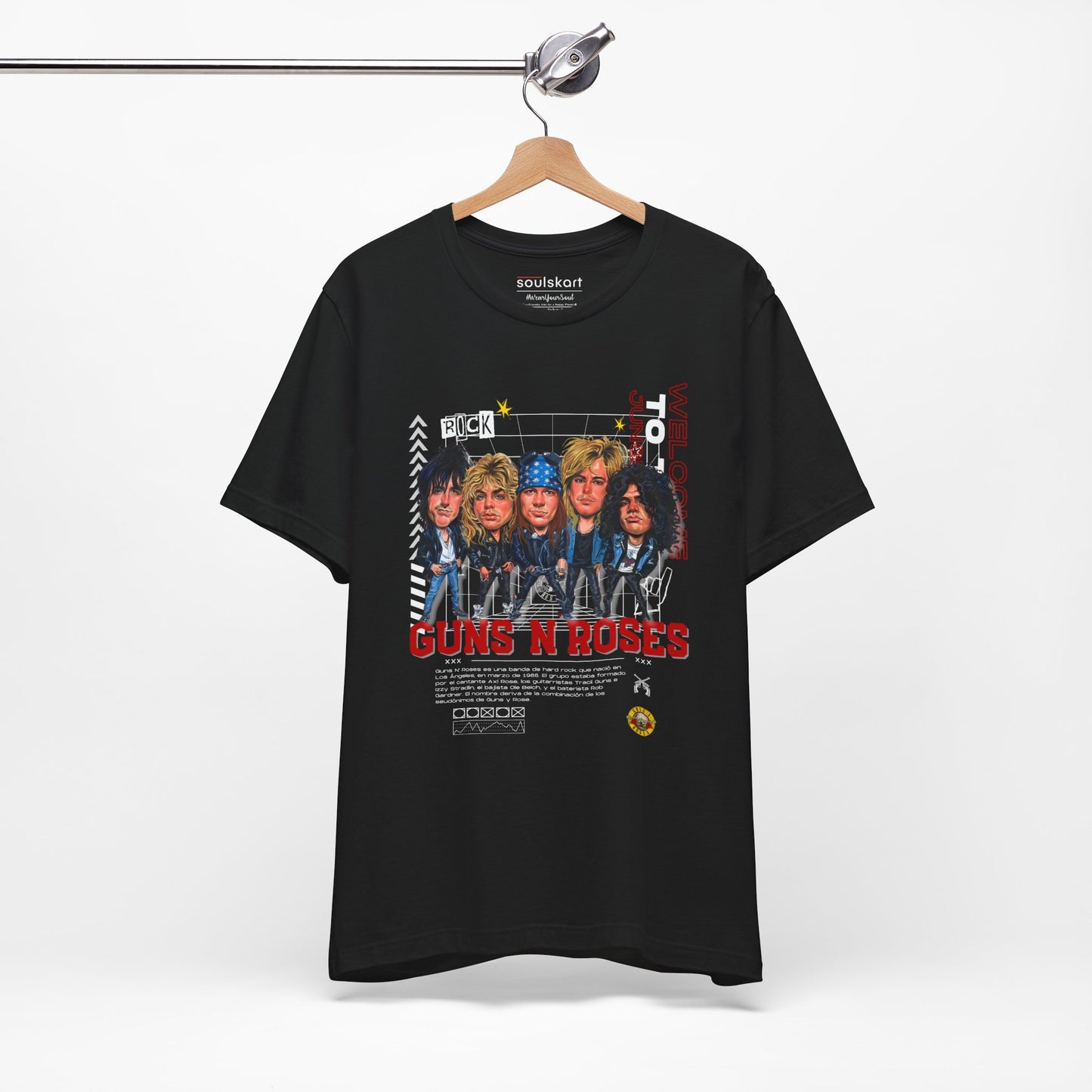 Guns N’ Roses Classic Rock Tee — side view