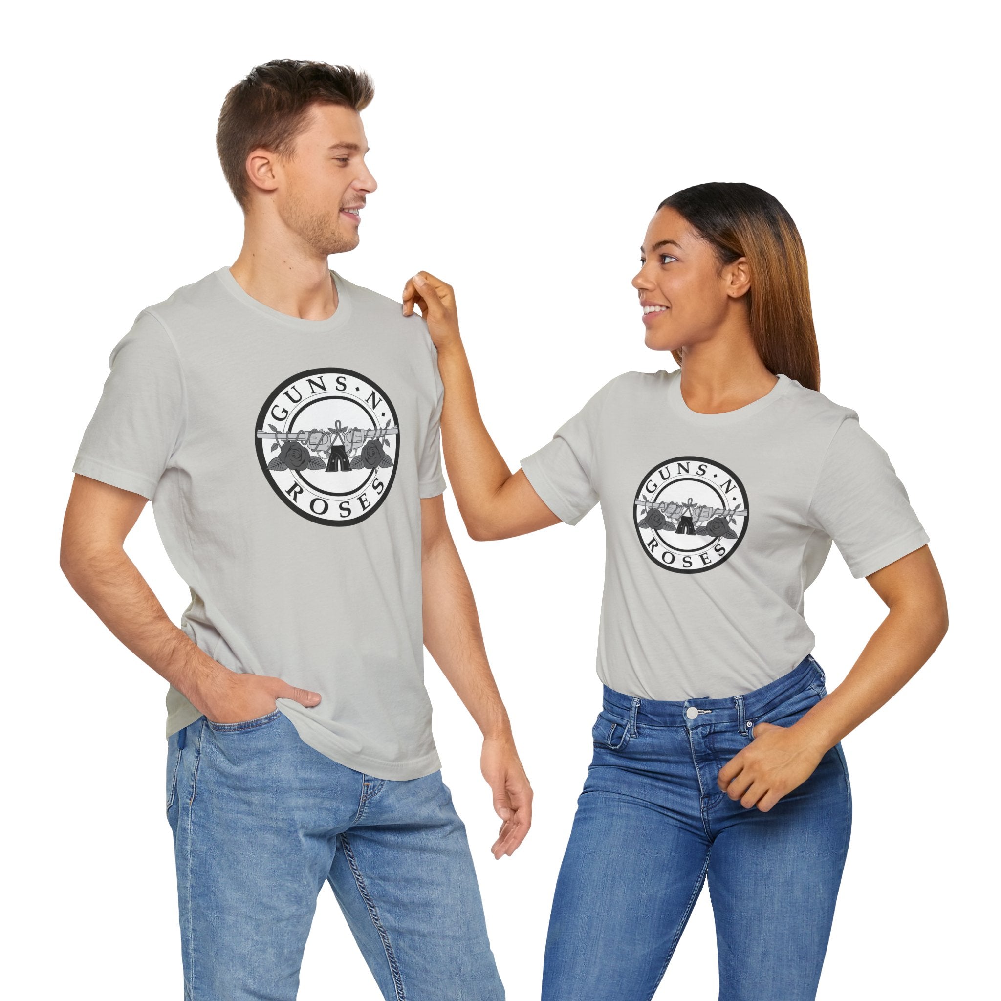 Guns N' Roses Rock Anthem Unisex Tee — close-up detail