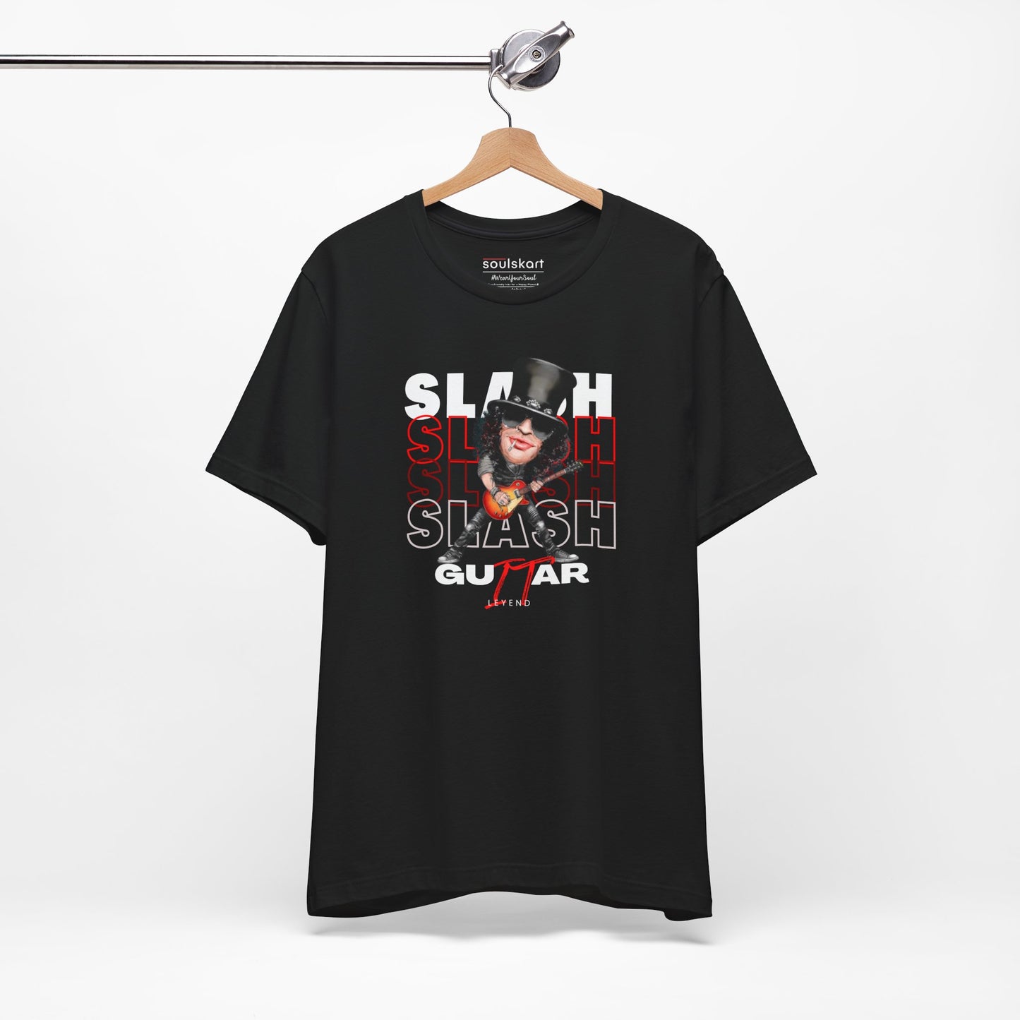Guns N' Roses Slash Print T-Shirt — side view