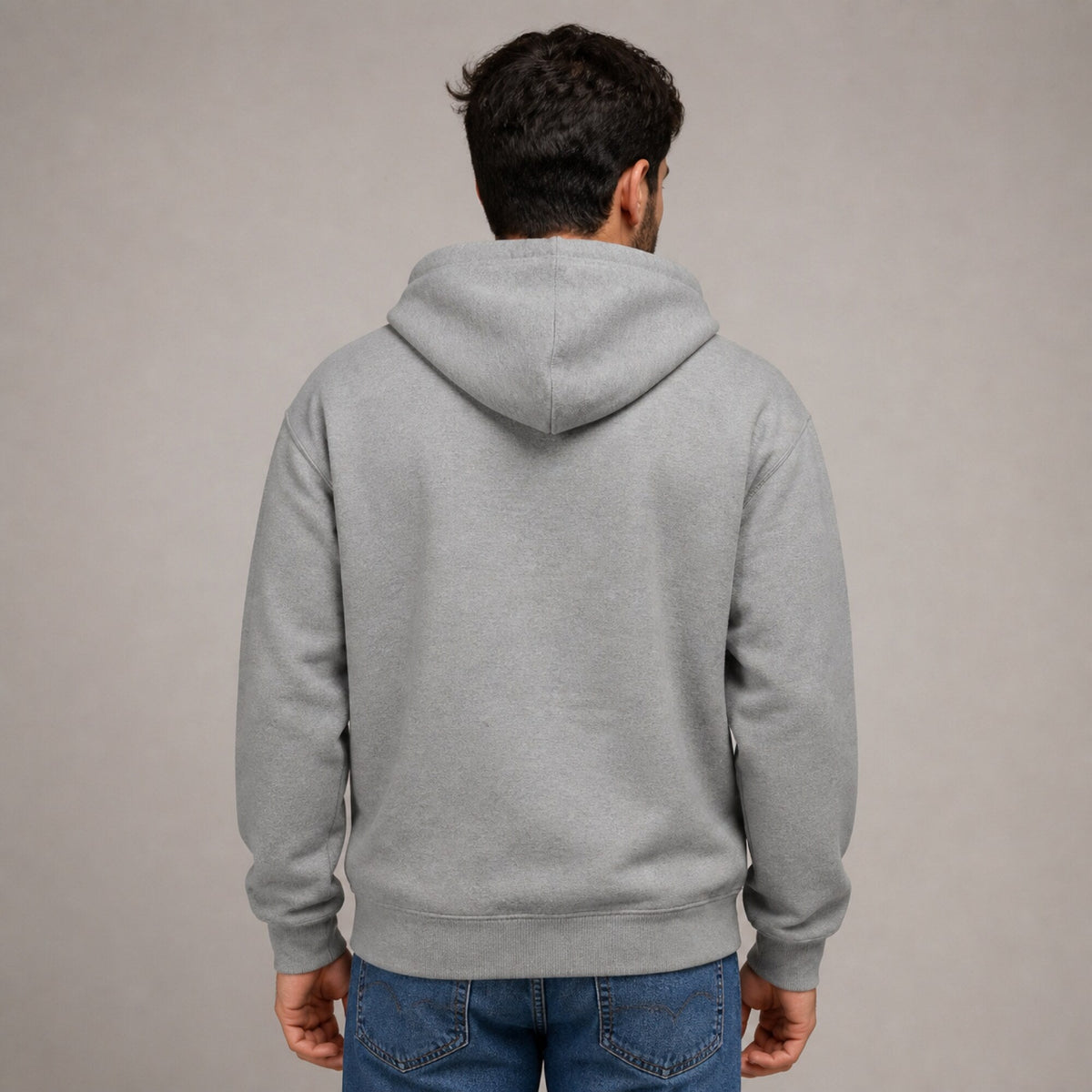 Guns N' Roses Slash Unisex Hoodie — worn on model, back