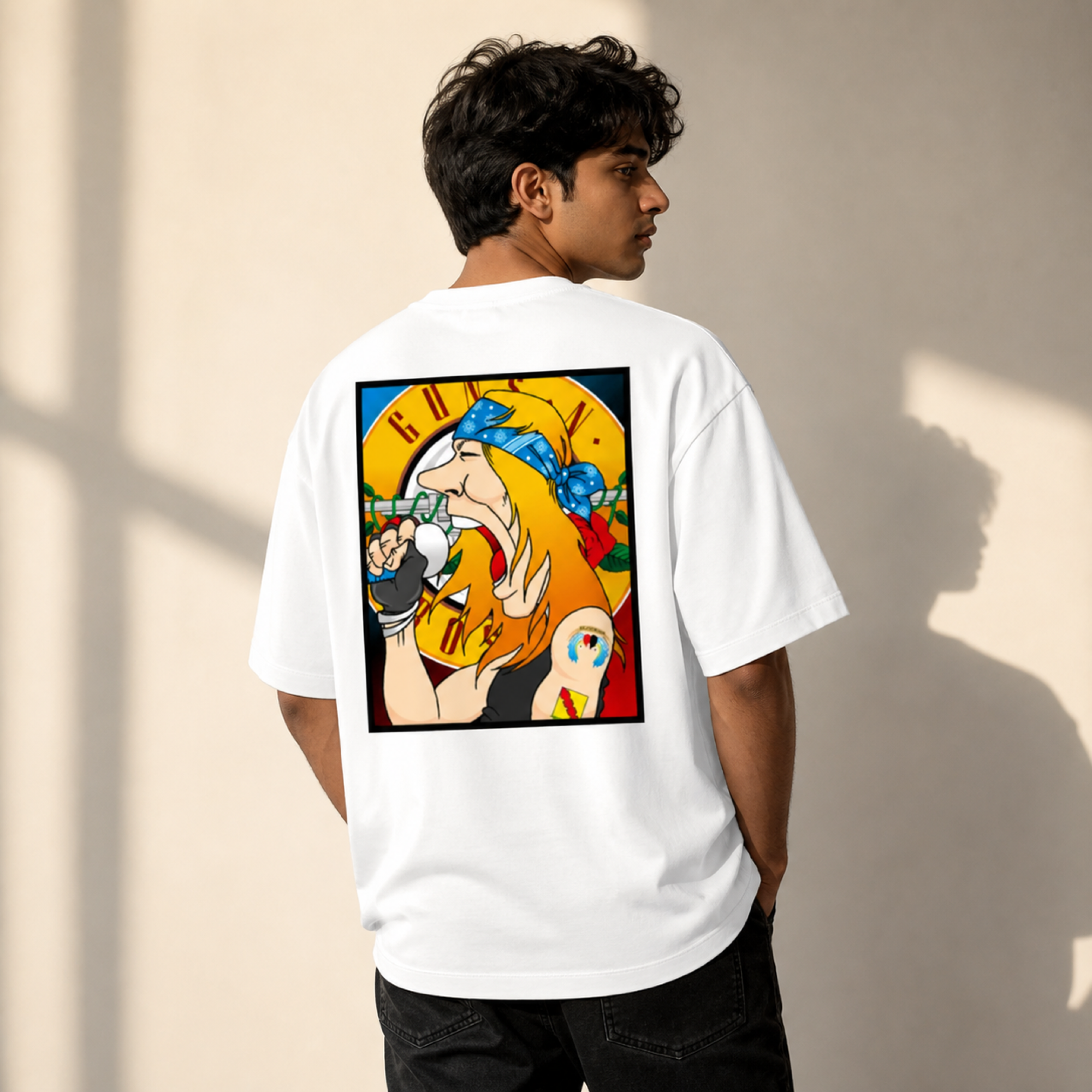 Guns N' Roses Slouch Oversized T-Shirt