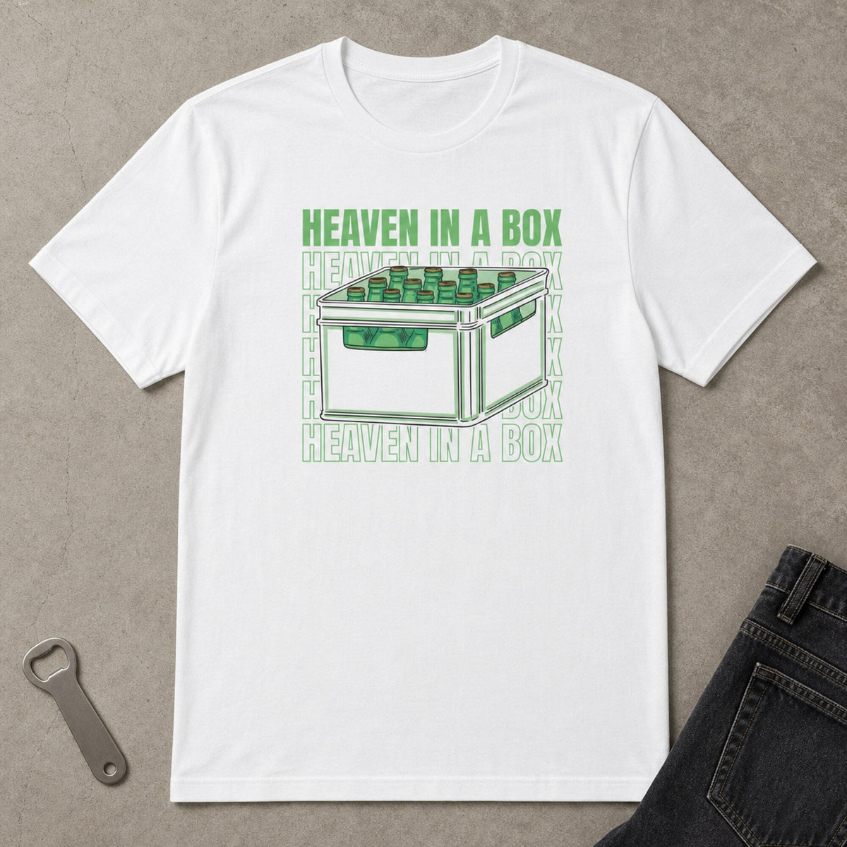 Heaven in a Box — on hanger