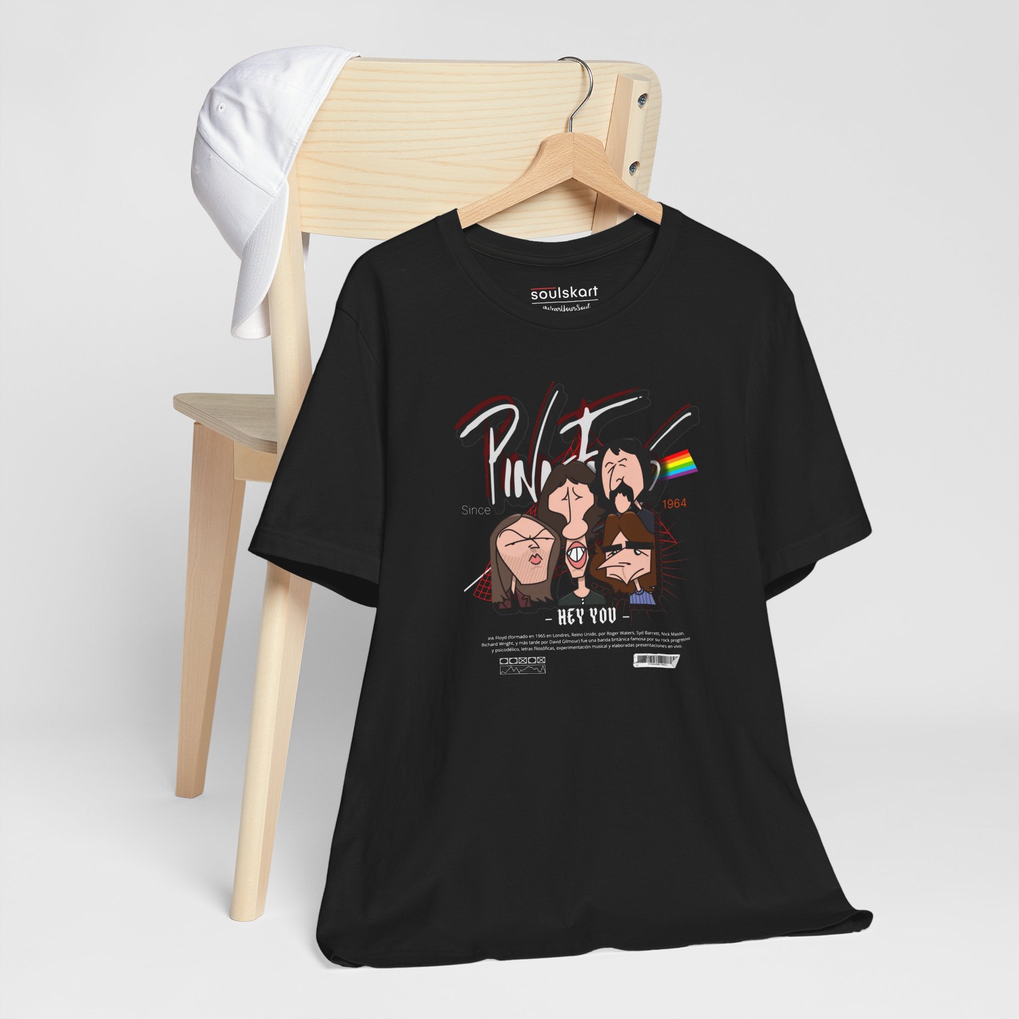 Hey You, Wear This – Pink Floyd Tribute Tee — detail shot
