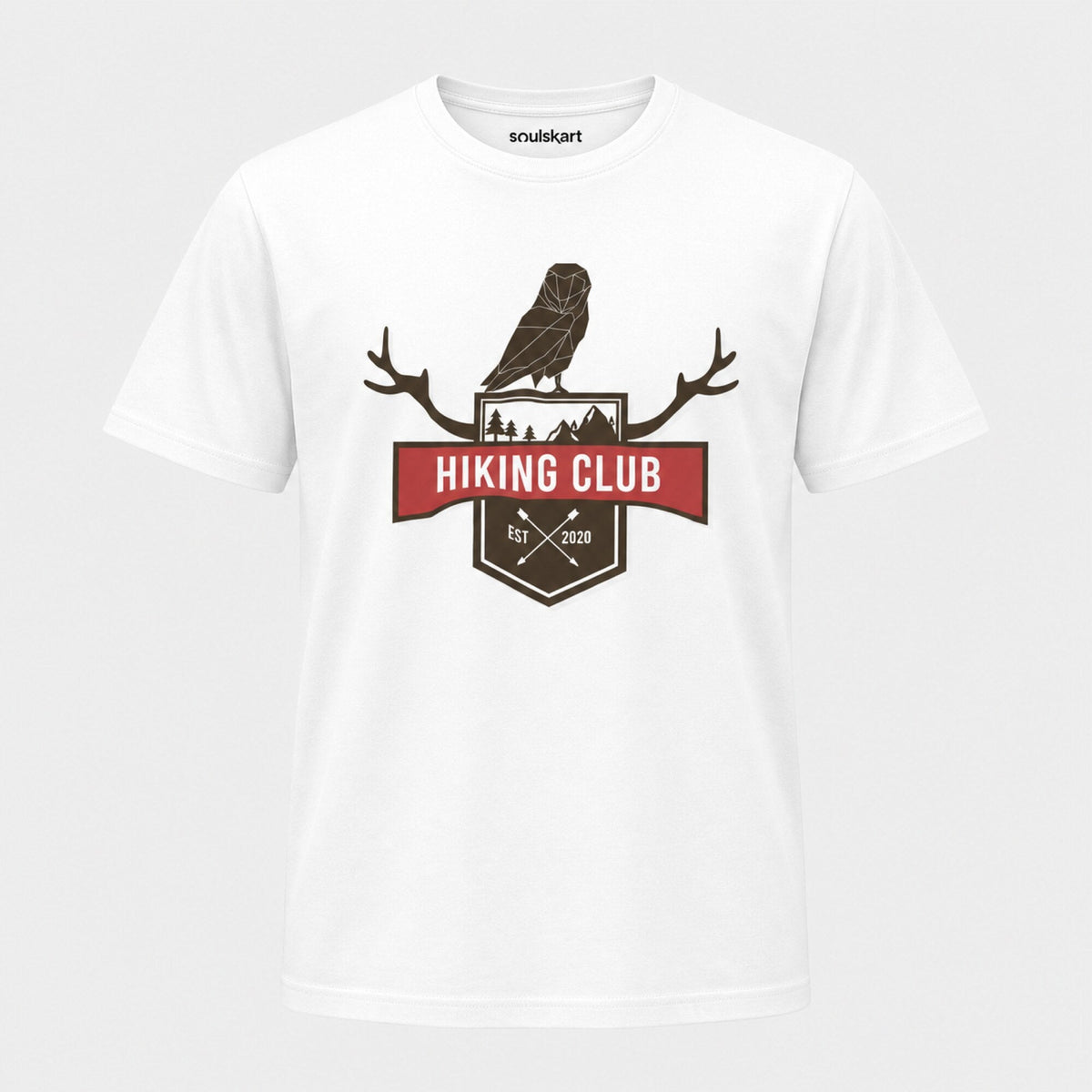 Hiking Club Unisex T-Shirt — front view