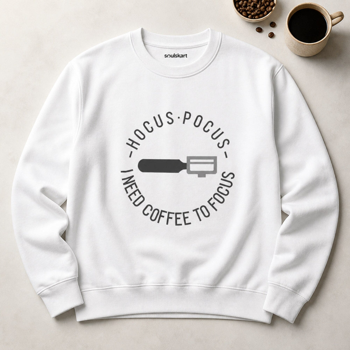 Hocus Pocus Unisex Sweatshirt — on hanger