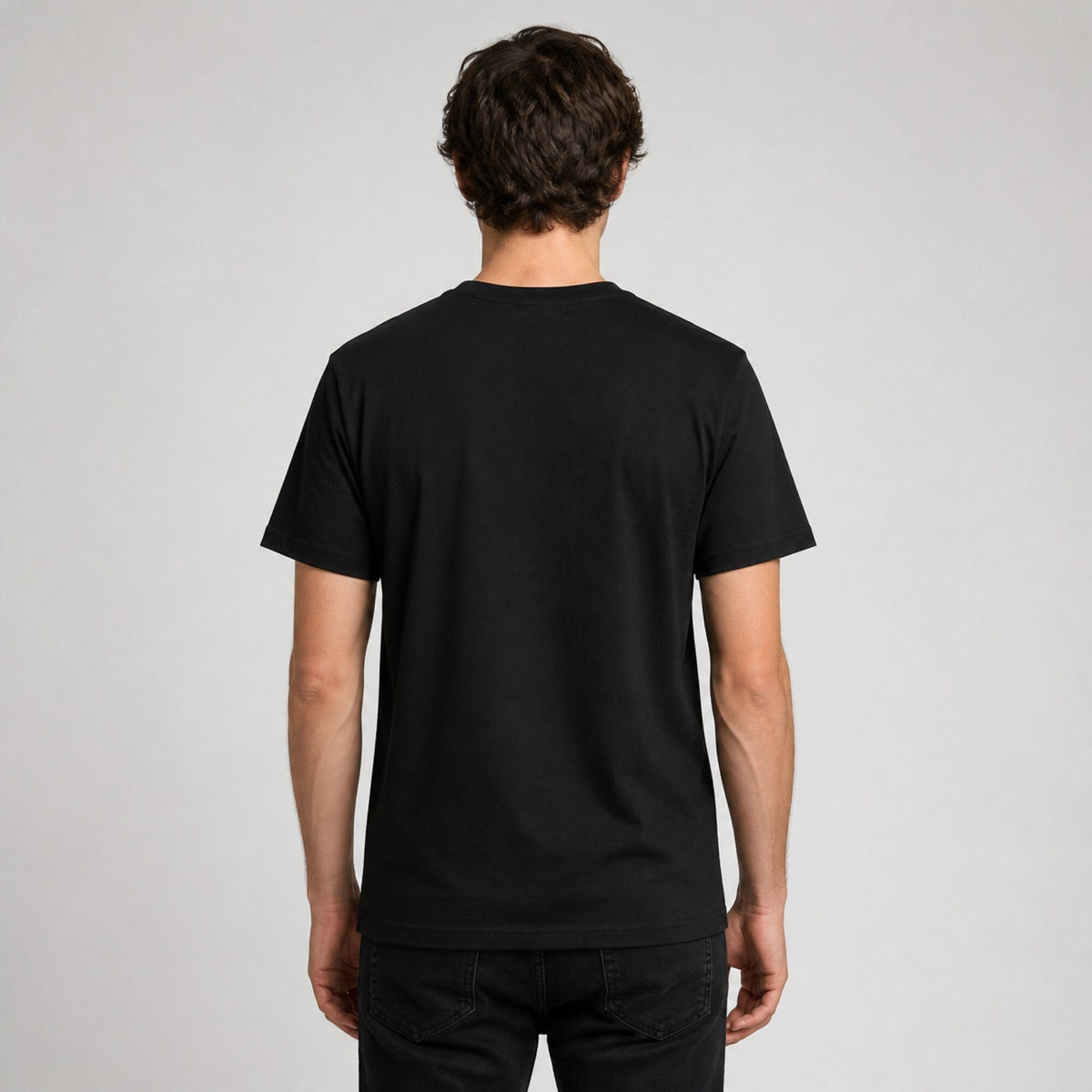 I Craft Beer T-Shirt — worn on model, back