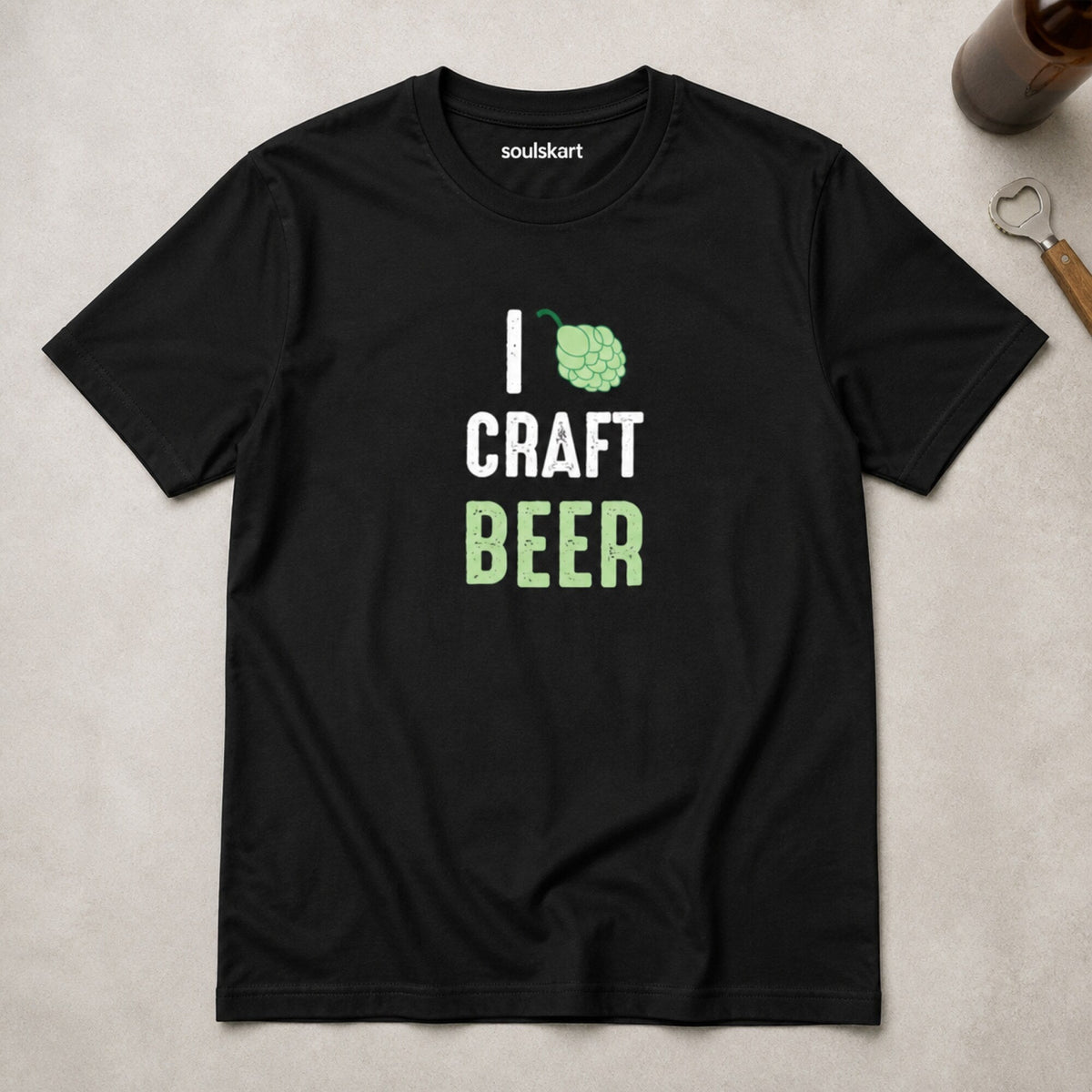 I Craft Beer T-Shirt — on hanger