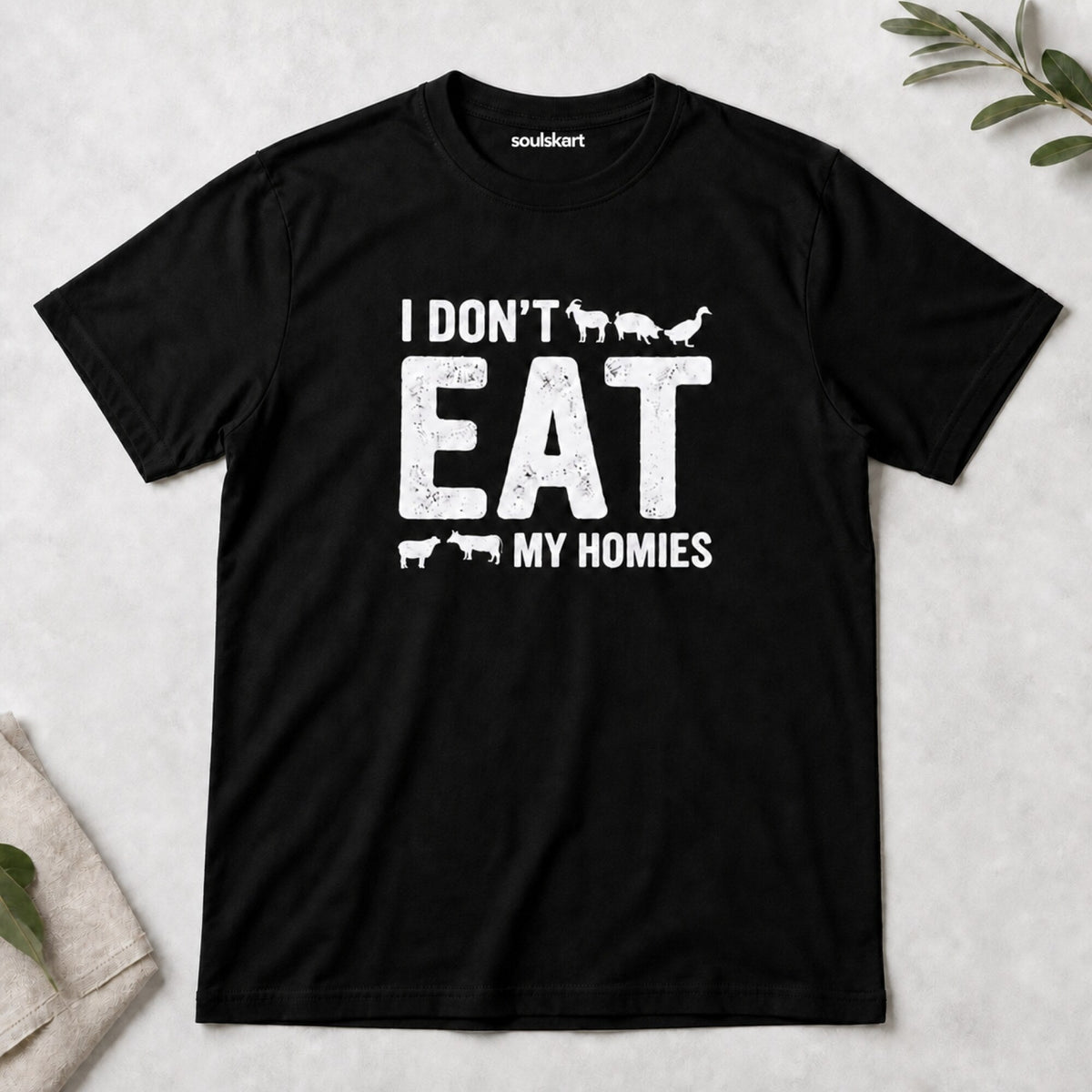 I Don't Eat My Homies T-Shirt — on hanger