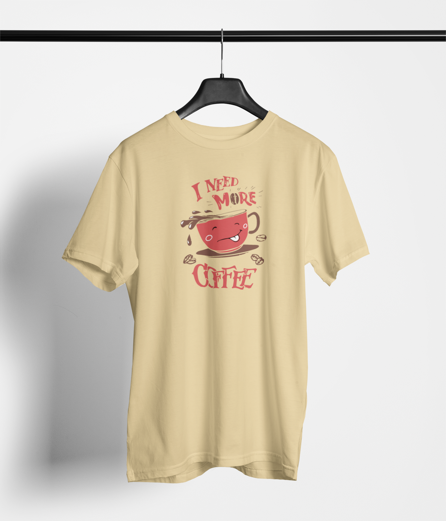 I Need More Coffee T-Shirt — main product image