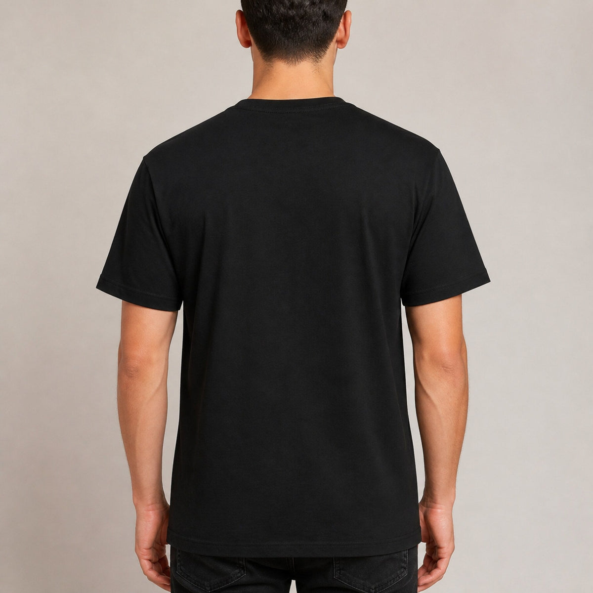 I Need Ramen Unisex T-Shirt — worn on model, back