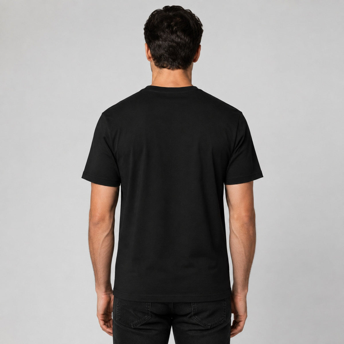 Iced Coffee Please T-Shirt — worn on model, back
