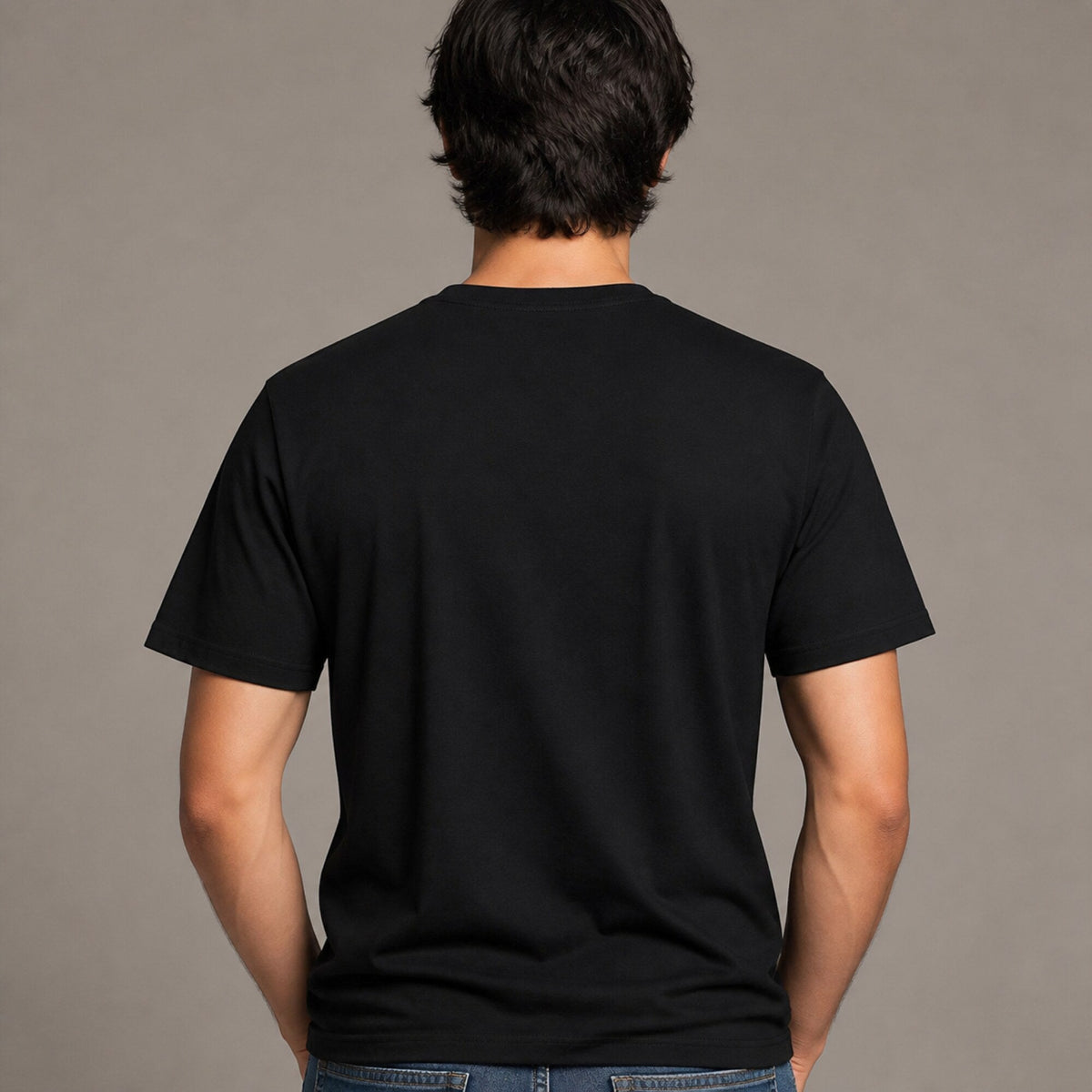 Inner Peace Not My Problem T-Shirt — worn on model, back
