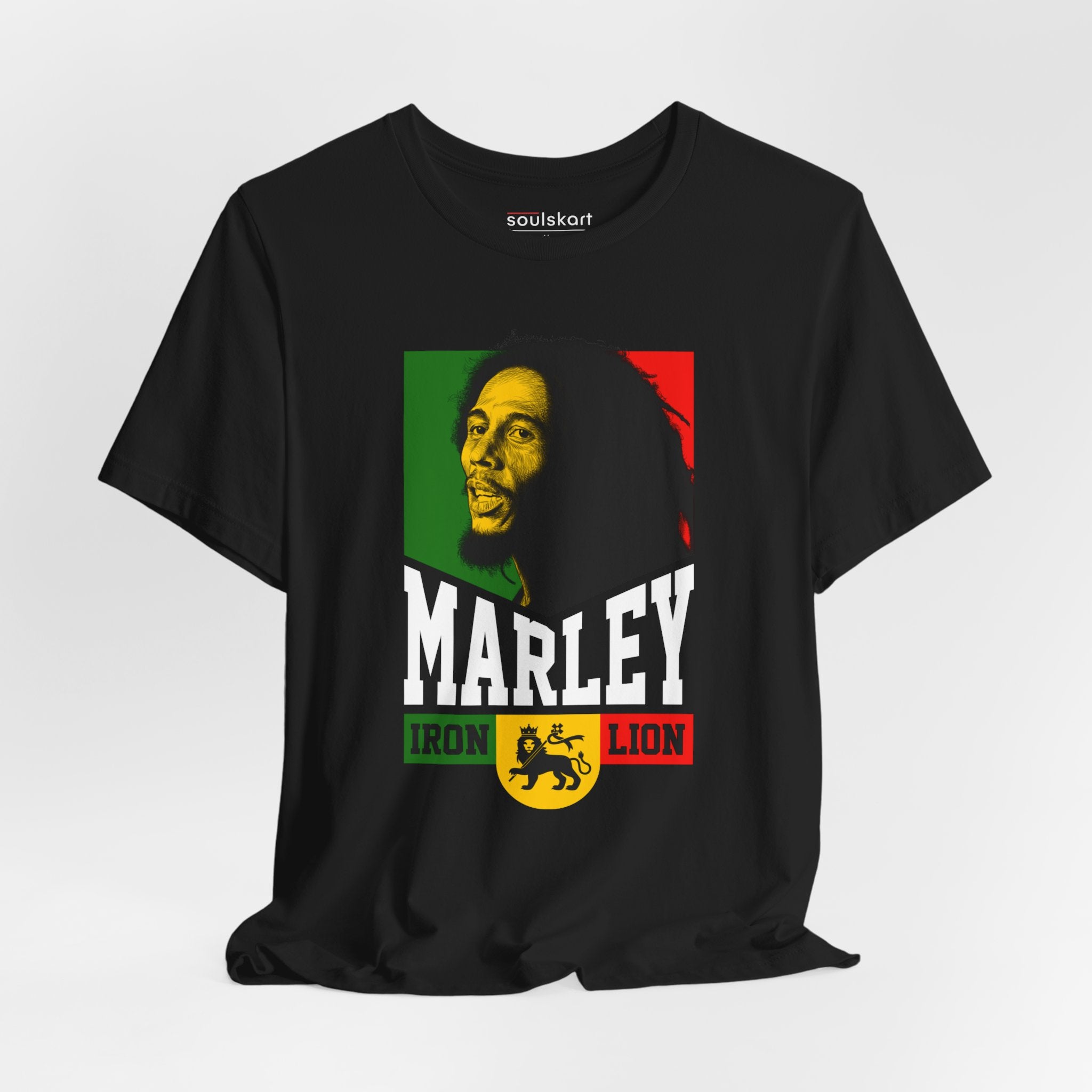 Iron Lion Unisex Tee — detail shot