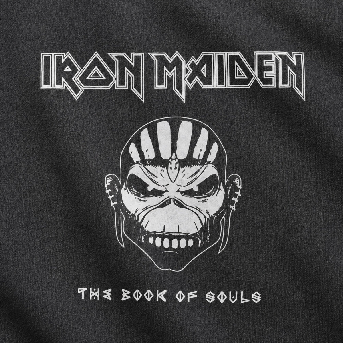 Iron Maiden Hoodie — print detail close-up