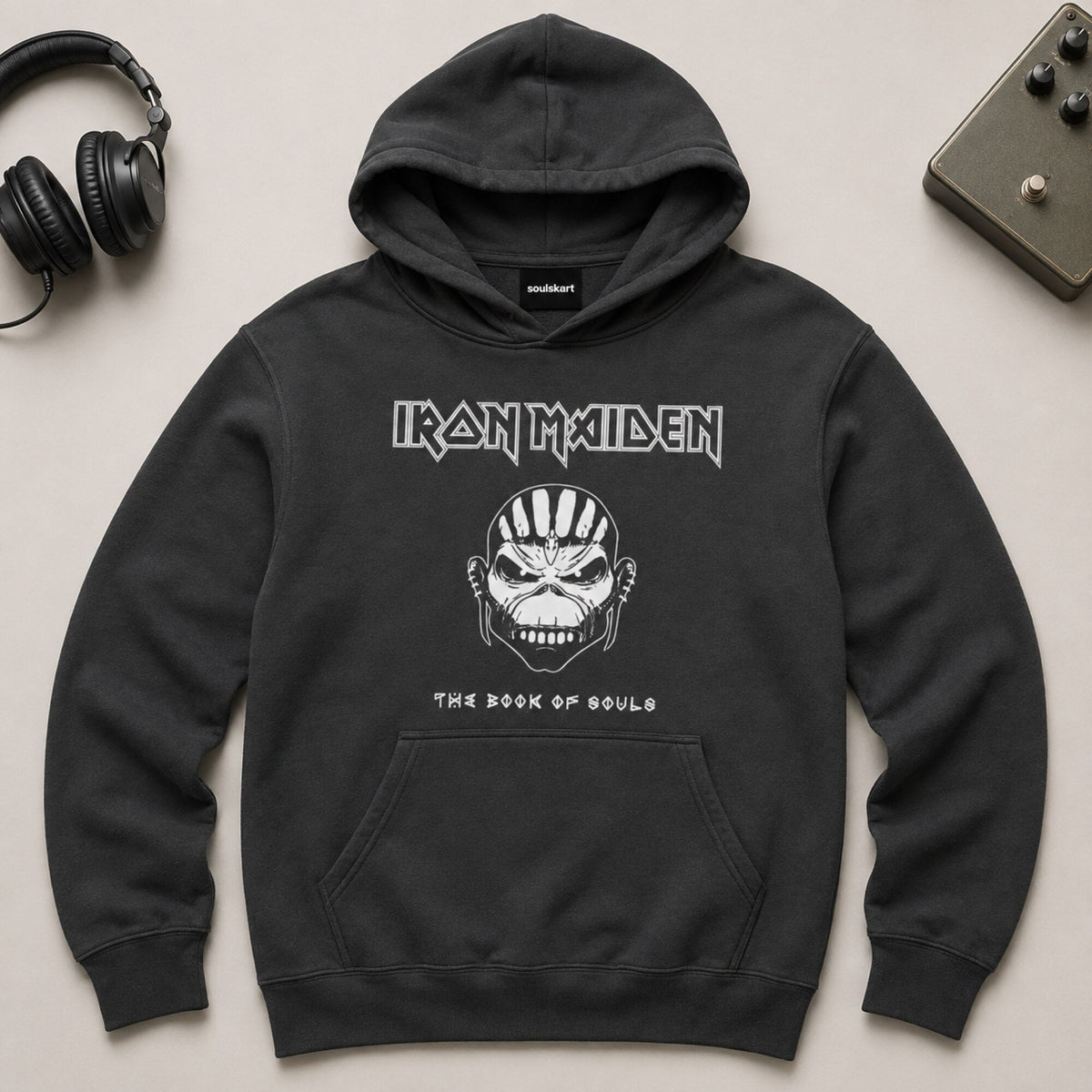 Iron Maiden Hoodie — on hanger