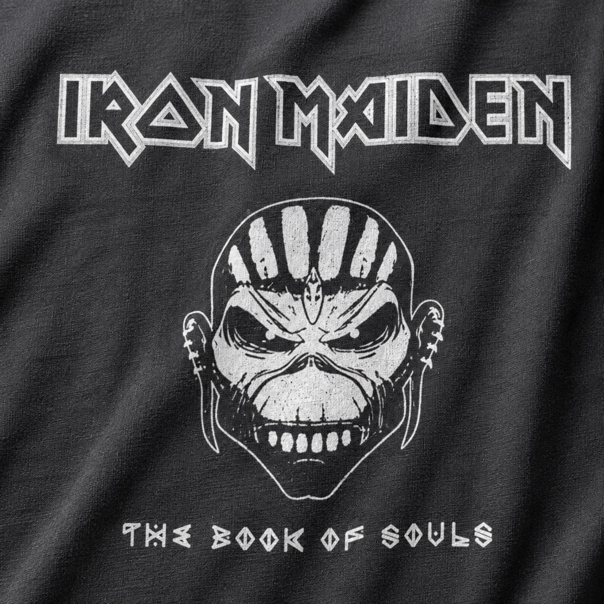 Iron Maiden Unisex T-Shirt — print detail close-up