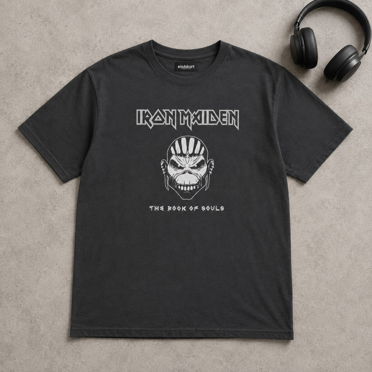 Iron Maiden Unisex T-Shirt — on hanger