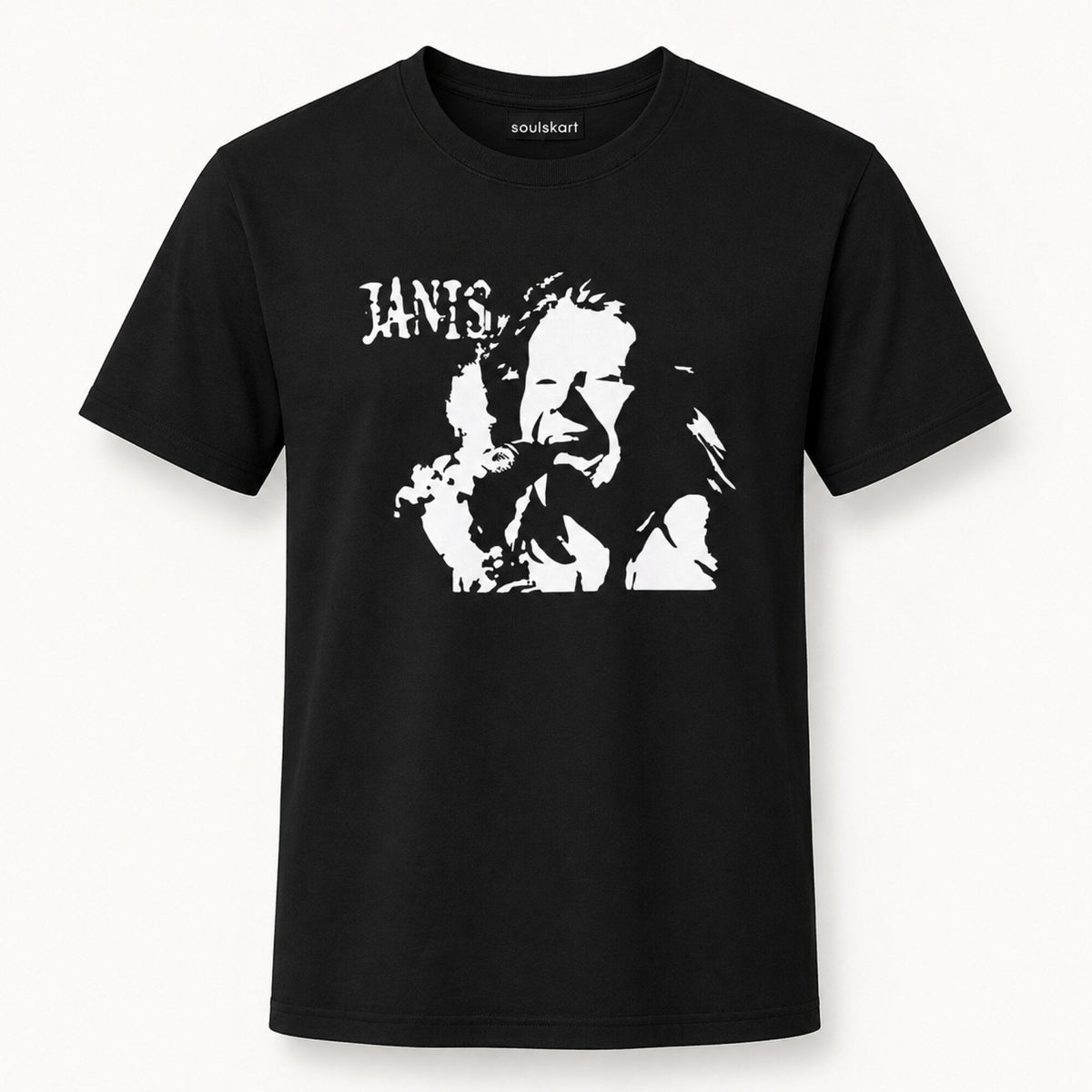 Janis Joplin Silhouette Tee — front view