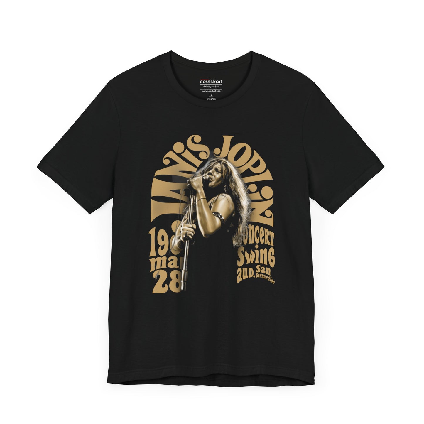 Janis Joplin Vintage Tee — front view