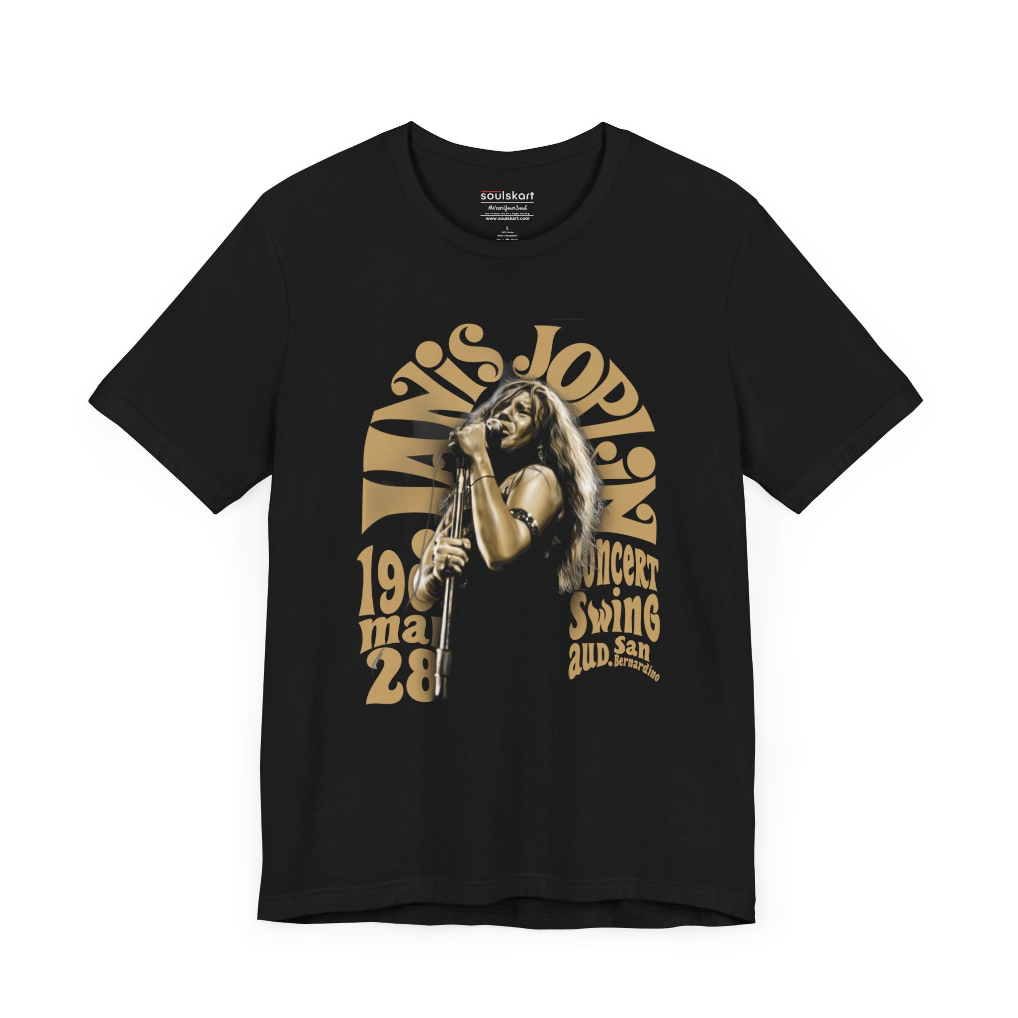 Janis Joplin Vintage Tee — front view