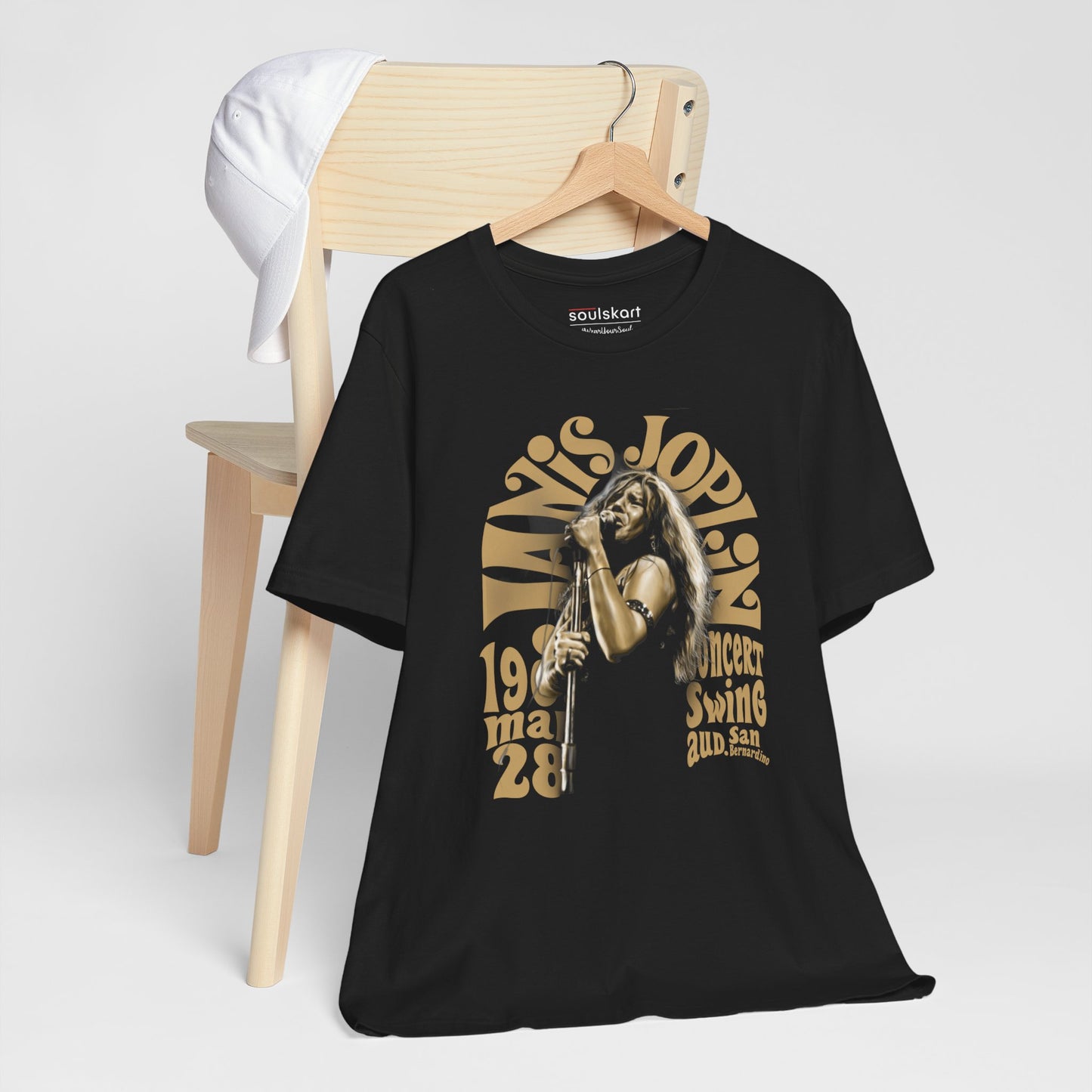 Janis Joplin Vintage Tee — back view