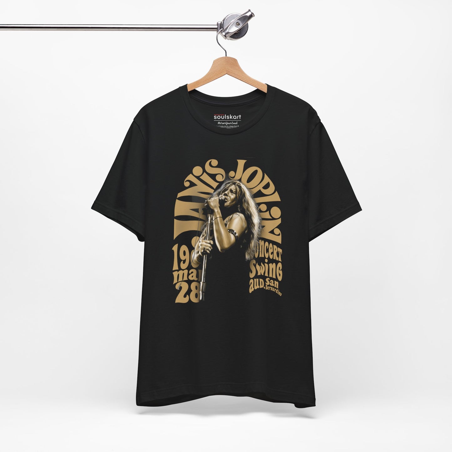 Janis Joplin Vintage Tee — side view