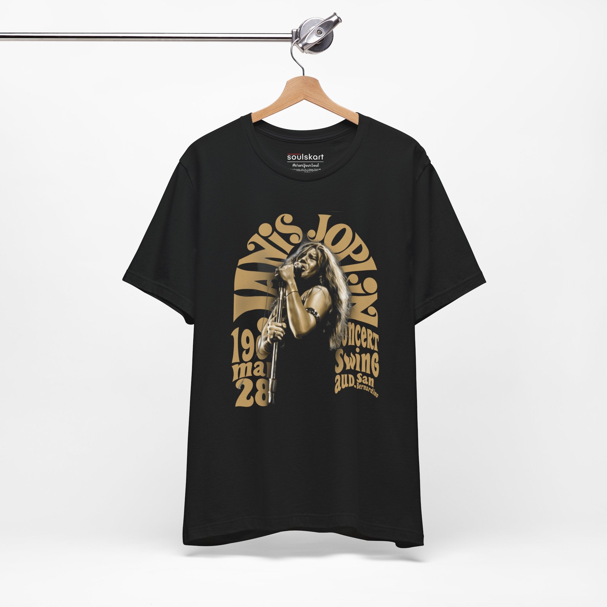Janis Joplin Vintage Tee — side view