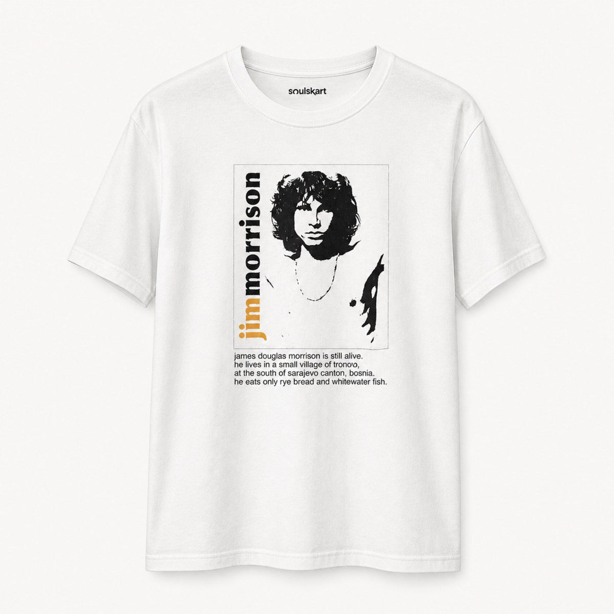 Jim Morrison Unisex T-Shirt — front view