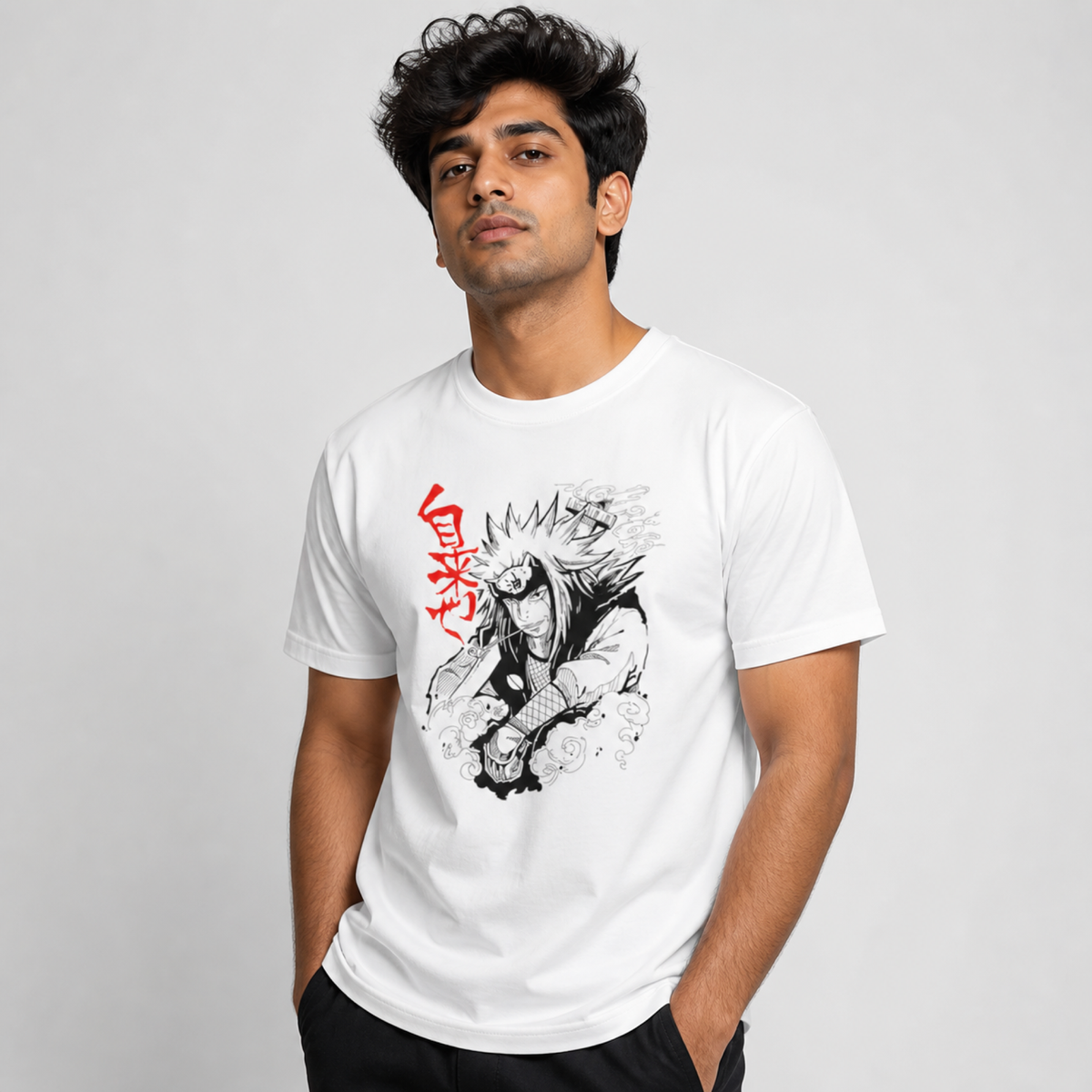 Jiraiya Sensei Epic Adventure Unisex T-Shirt: Craft Your Ninja Way!