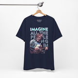 John Lennon "Imagine All The People" Tee — worn on model